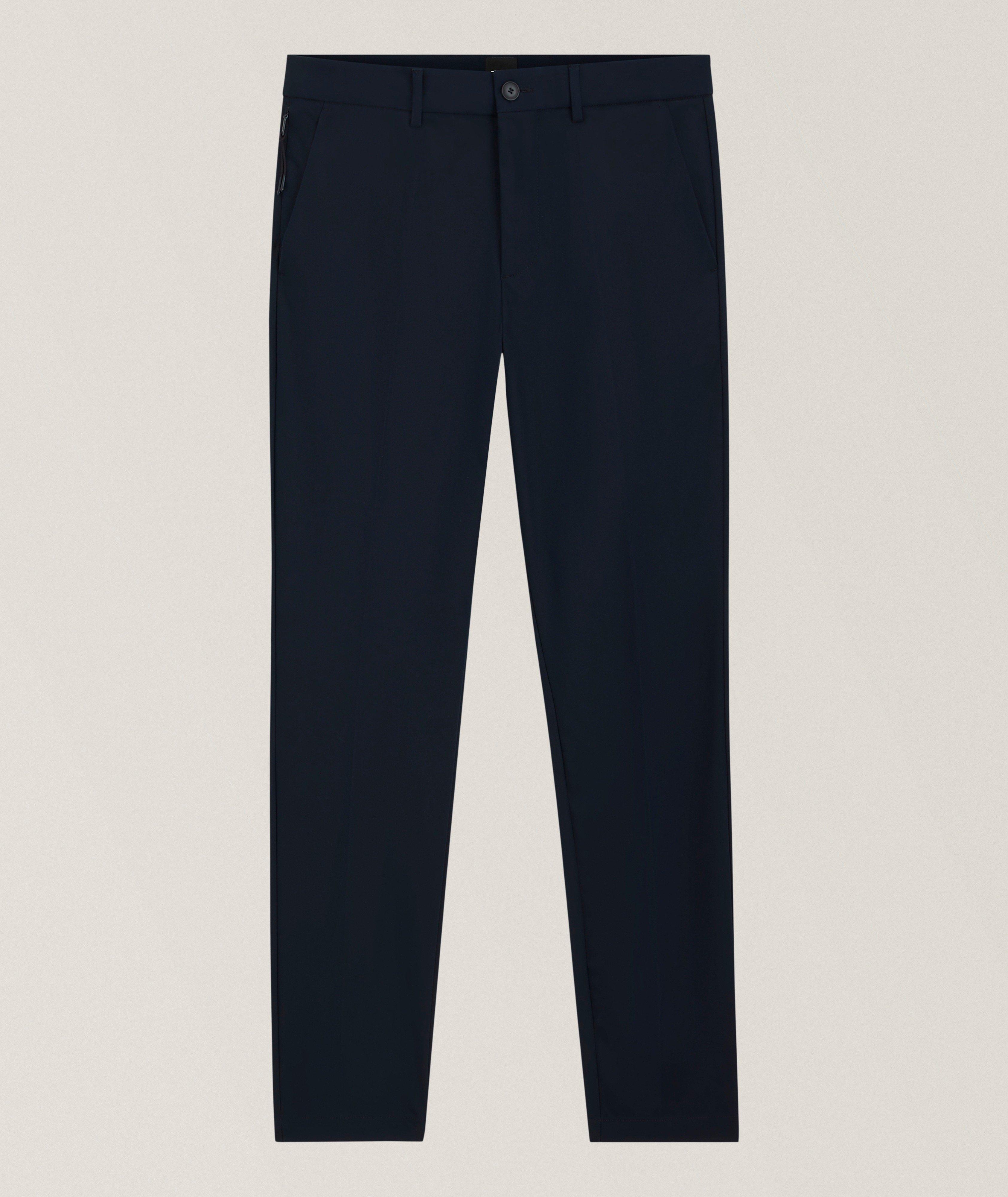 BOSS Kaiton Slim-Fit Stretch-Cotton Pants