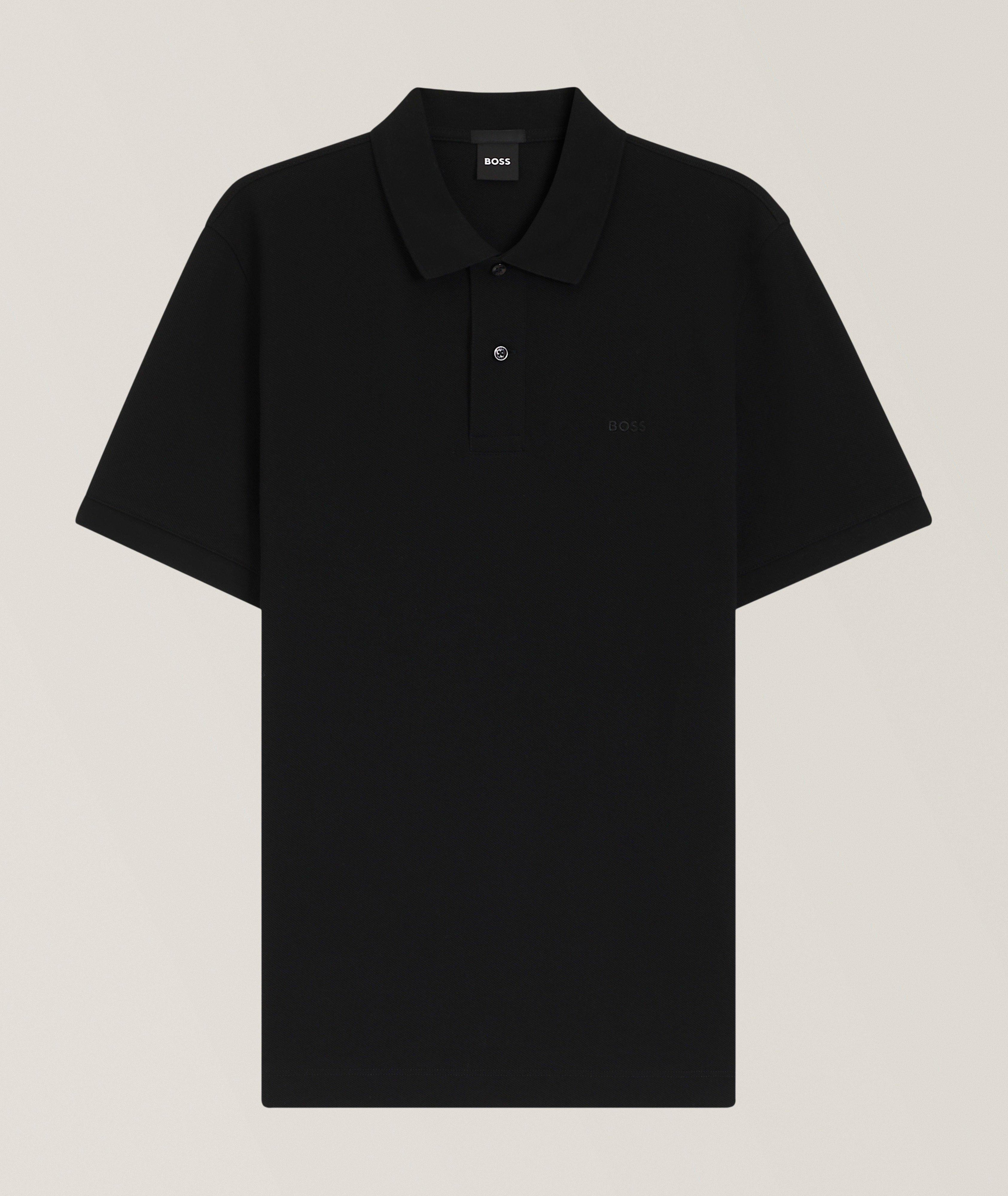 BOSS Pallas Cotton Piqué Knit Polo