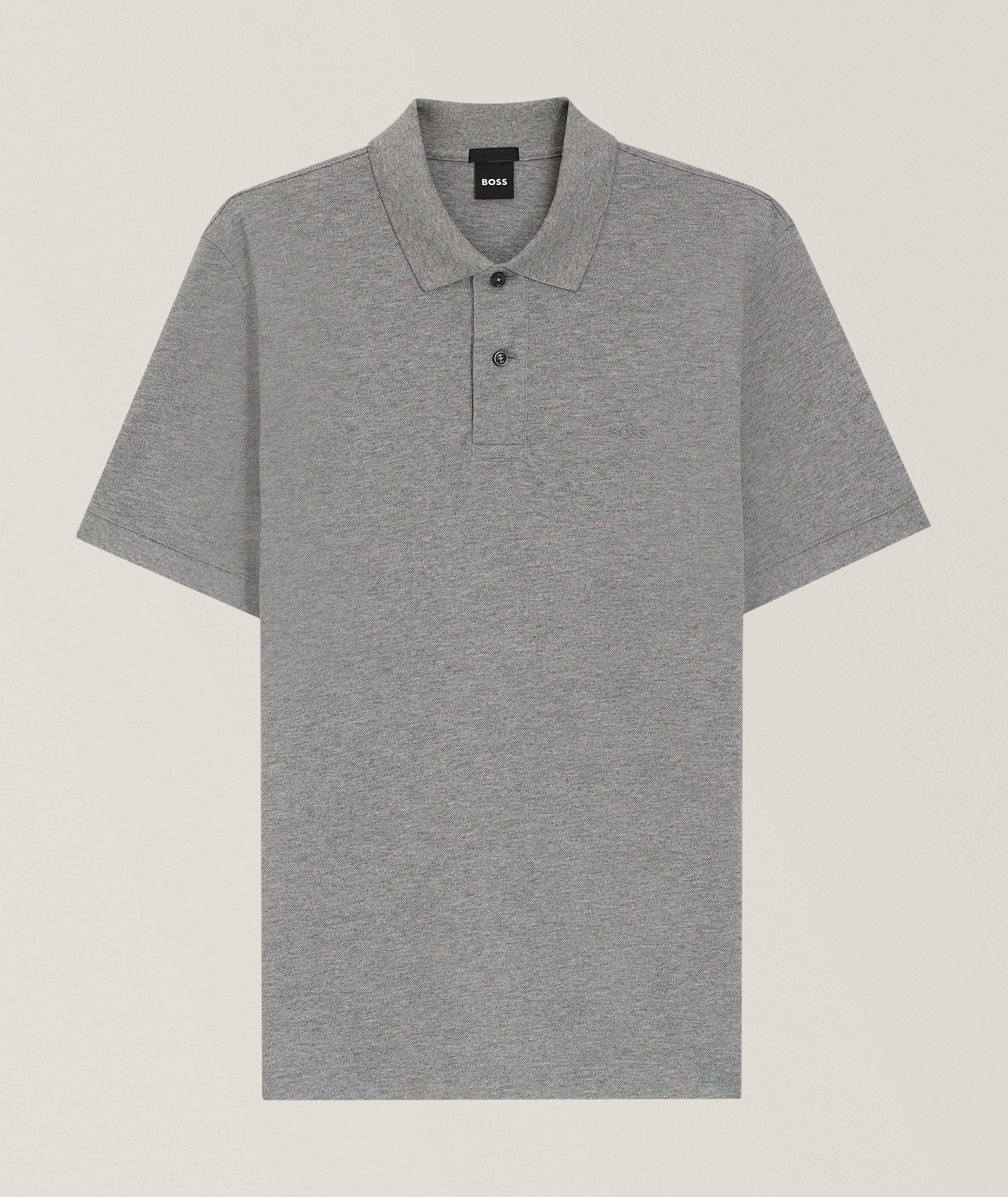 BOSS Pallas Cotton Piqué Knit Polo