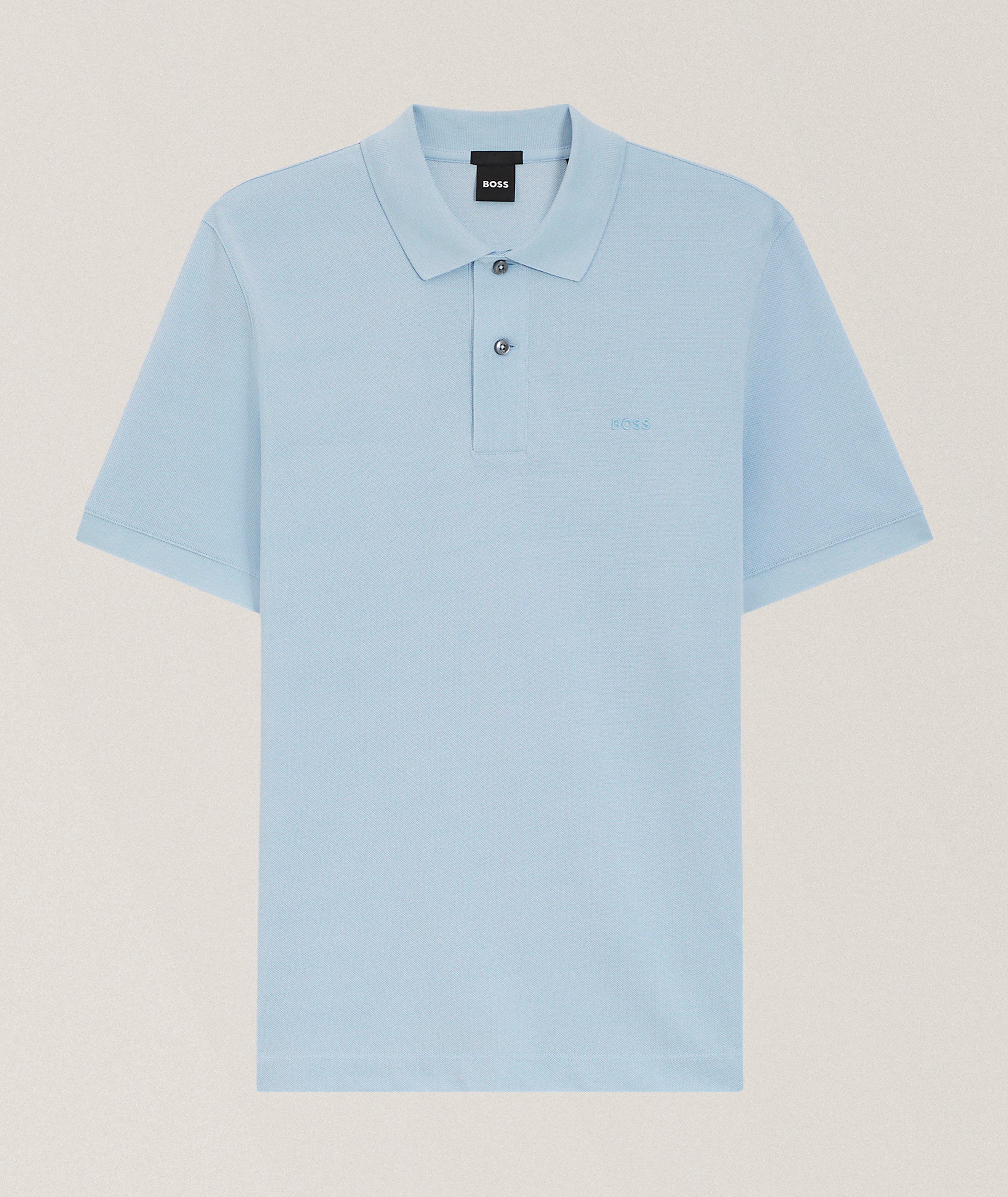 BOSS Pallas Cotton Piqué Knit Polo