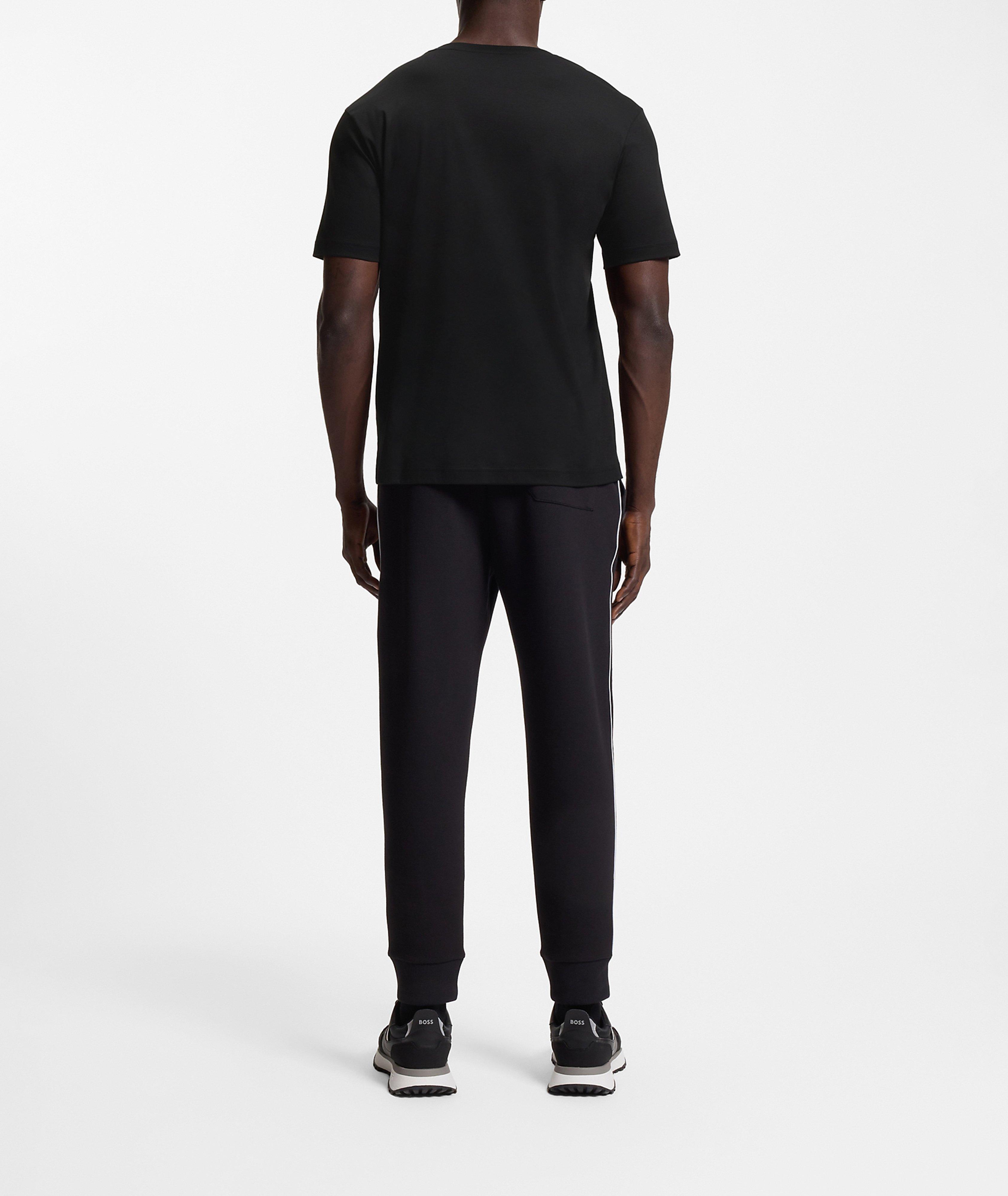 Geometric Mercerized Cotton T-Shirt image 2