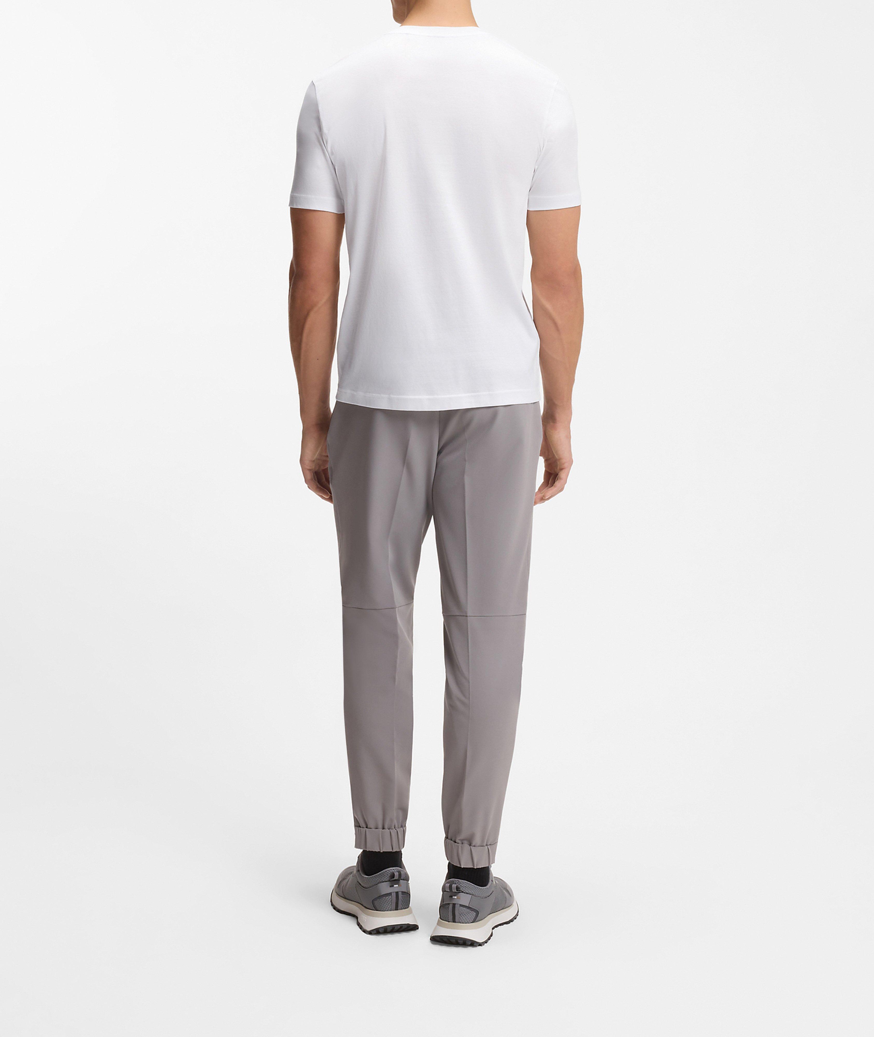 Geometric Mercerized Cotton T-Shirt image 2