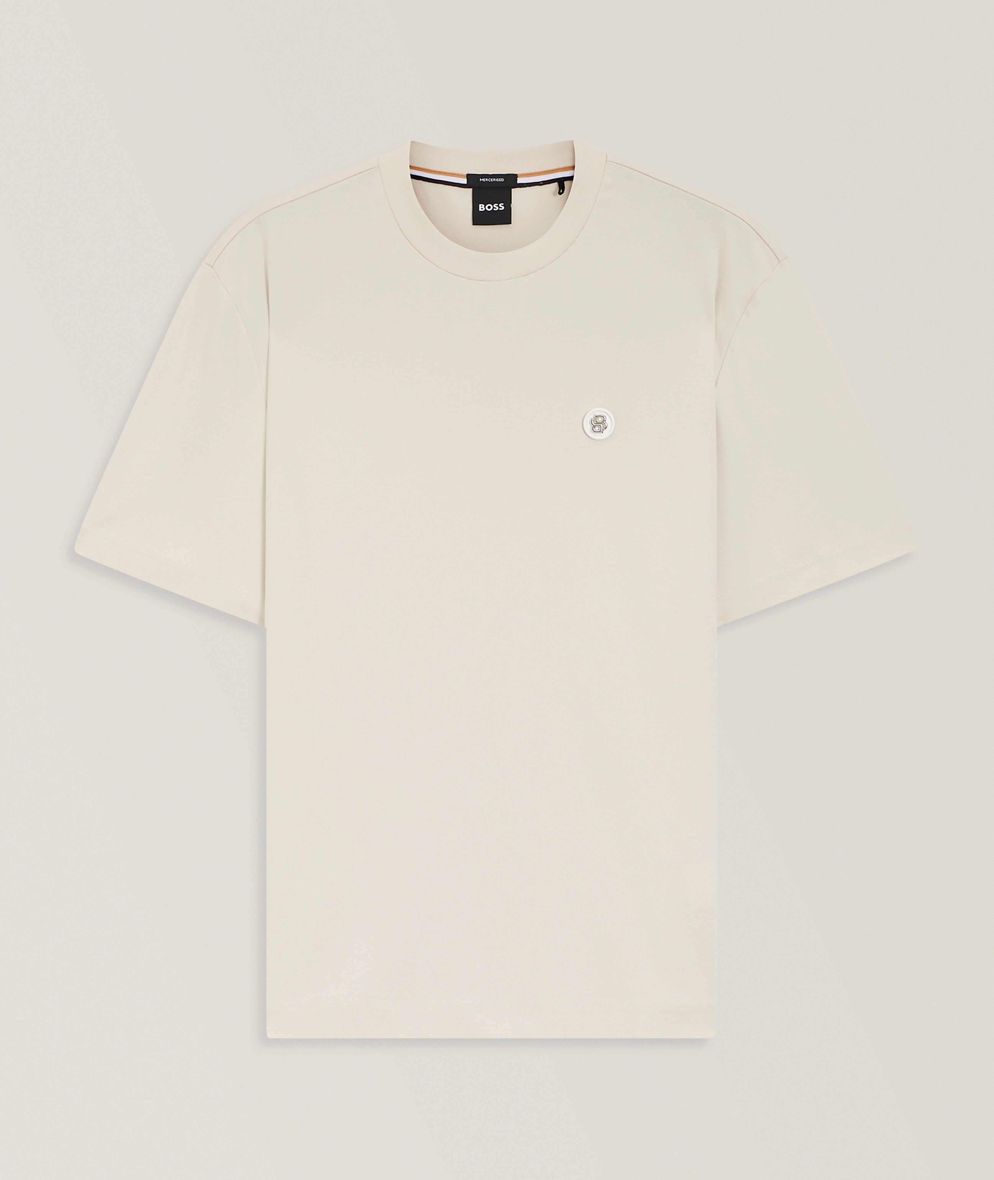 Taut Mercerized Crewneck T-Shirt image 0