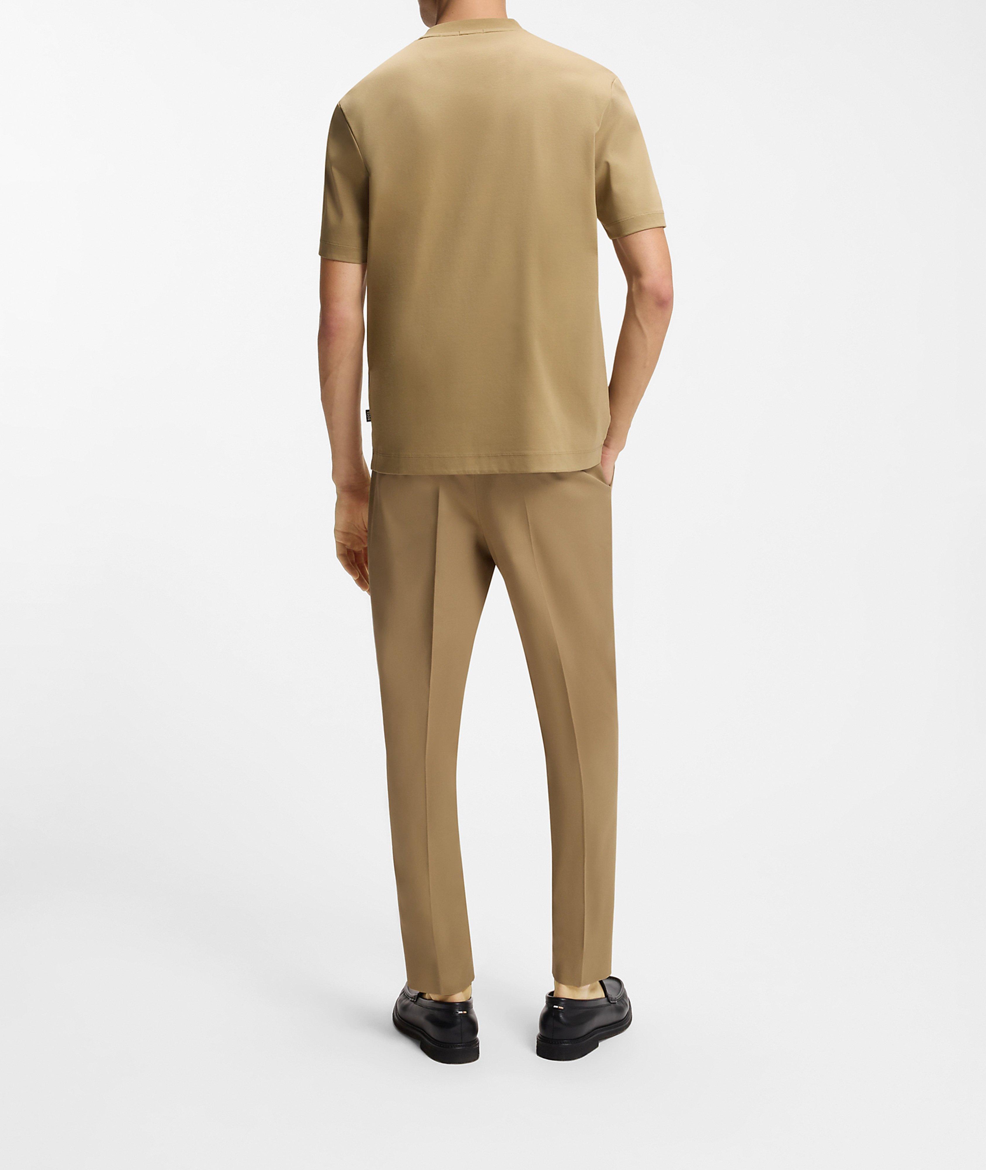 Taut Mercerized Cotton Crewneck T-Shirt image 2