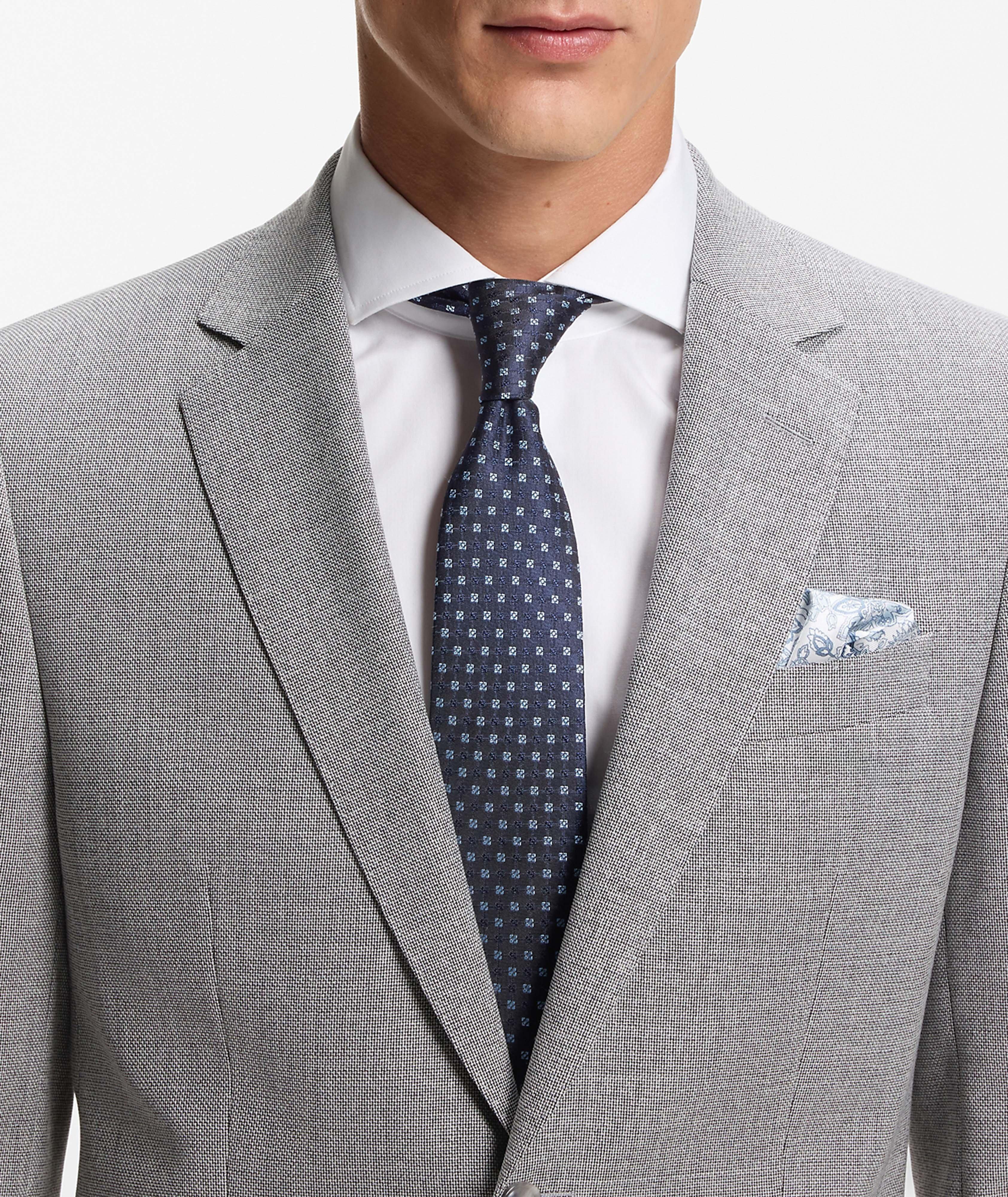 Jacquard Silk-Blend Tie  image 3