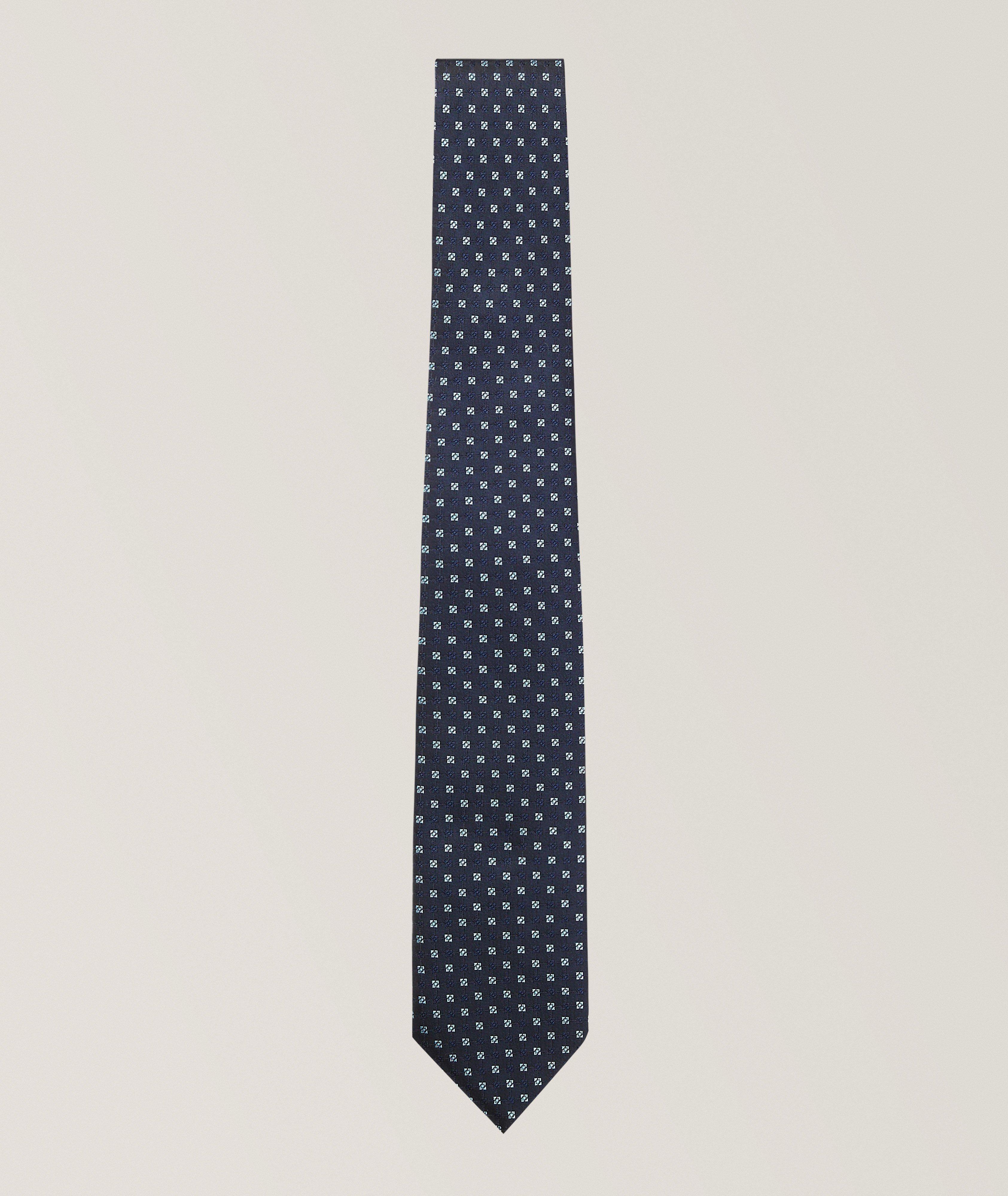 Jacquard Silk-Blend Tie  image 0