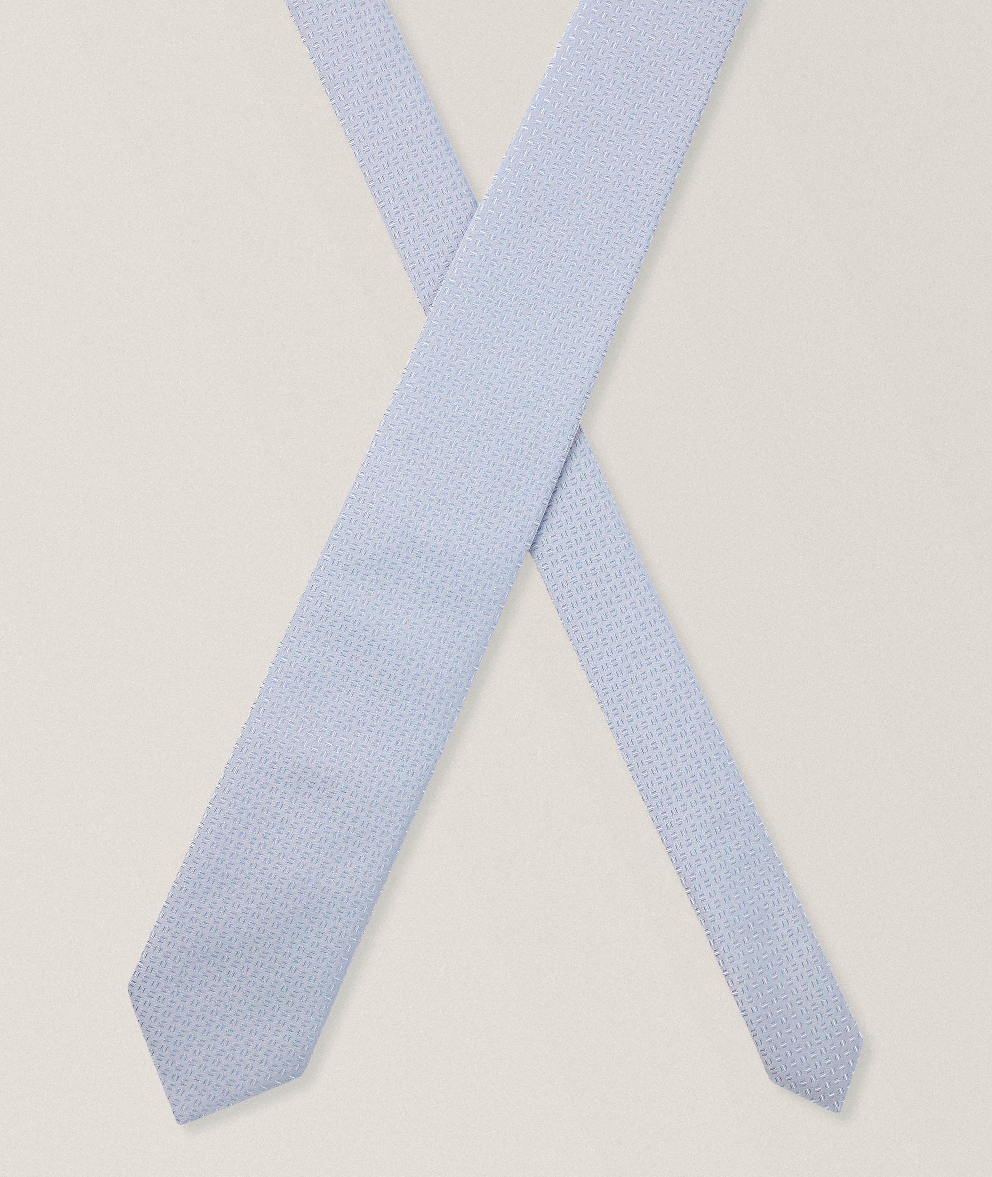 Jacquard Silk-Blend Tie  image 2