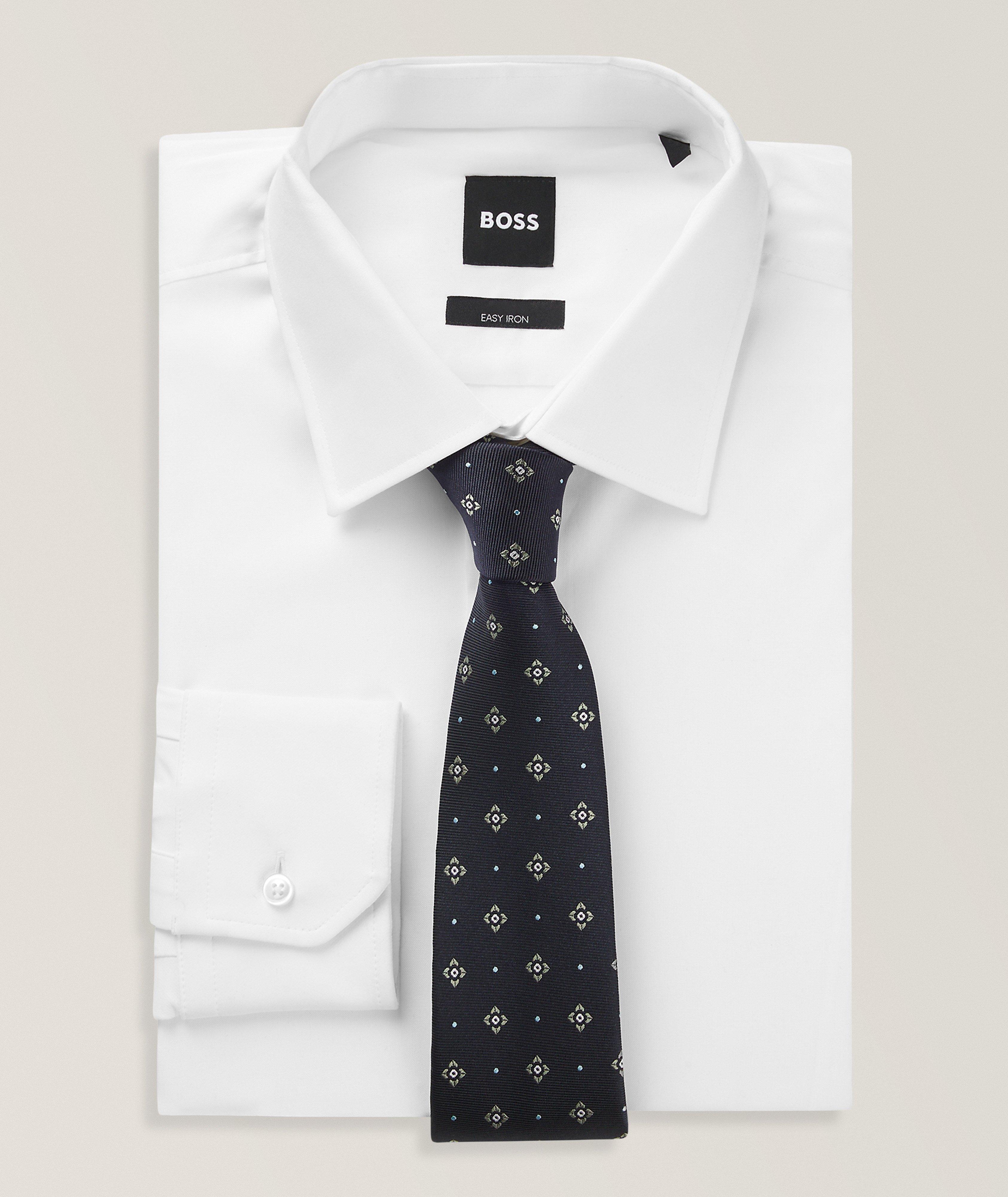 Neat-Print Silk-Blend Tie  image 2