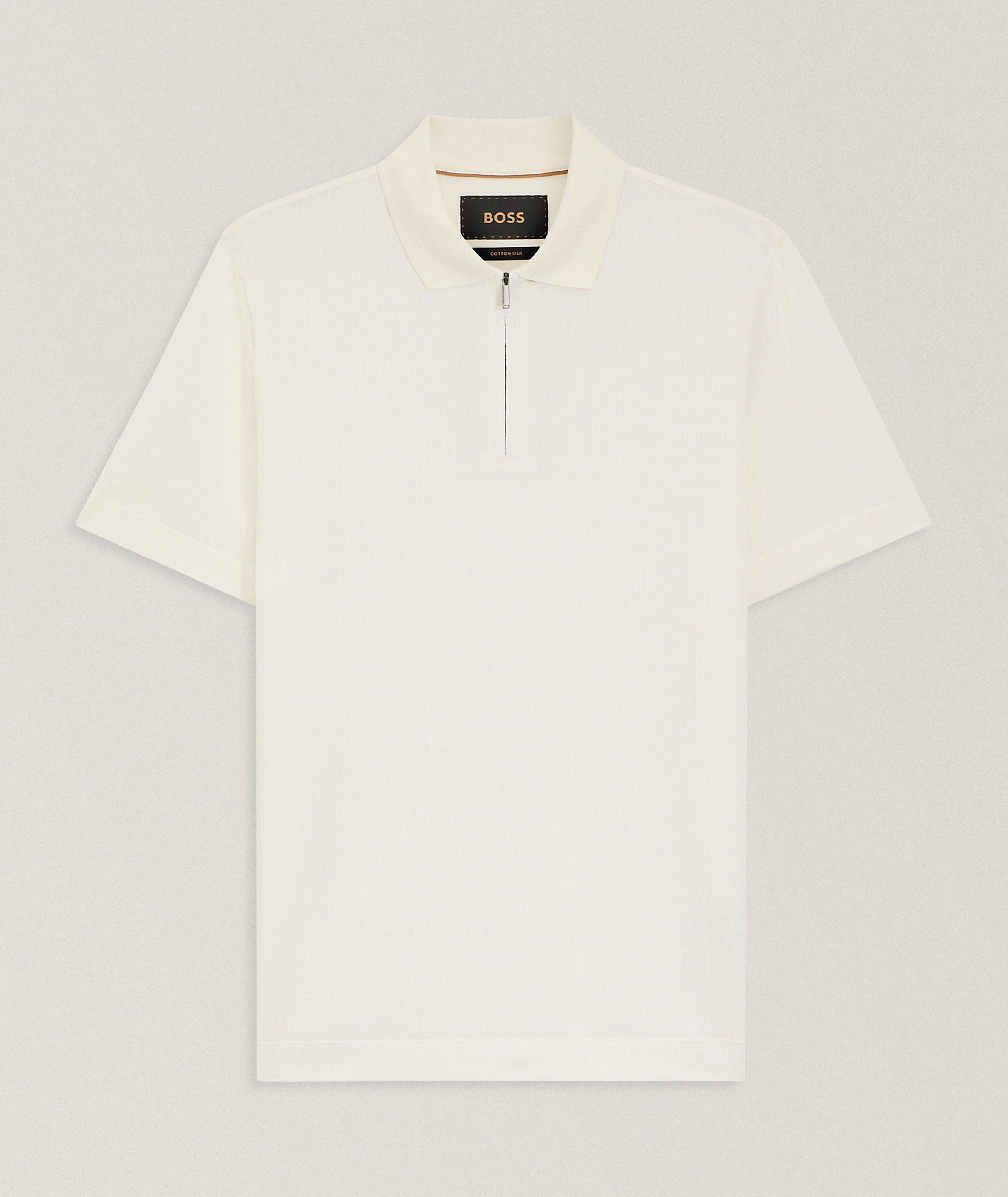 Payrot Jacquard Cotton-Silk Polo  image 0