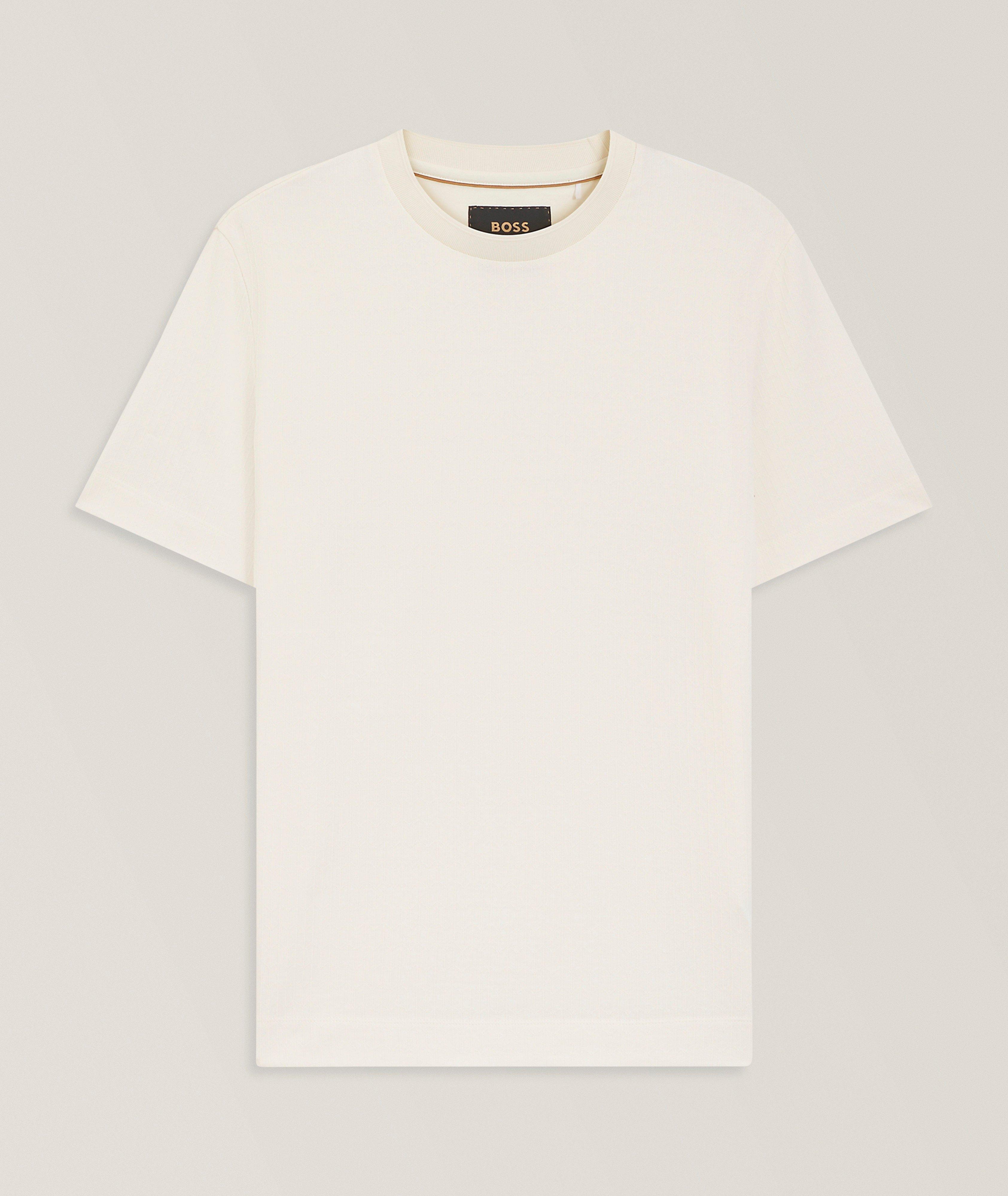 Tesar Geometric Jacquard T-Shirt image 0