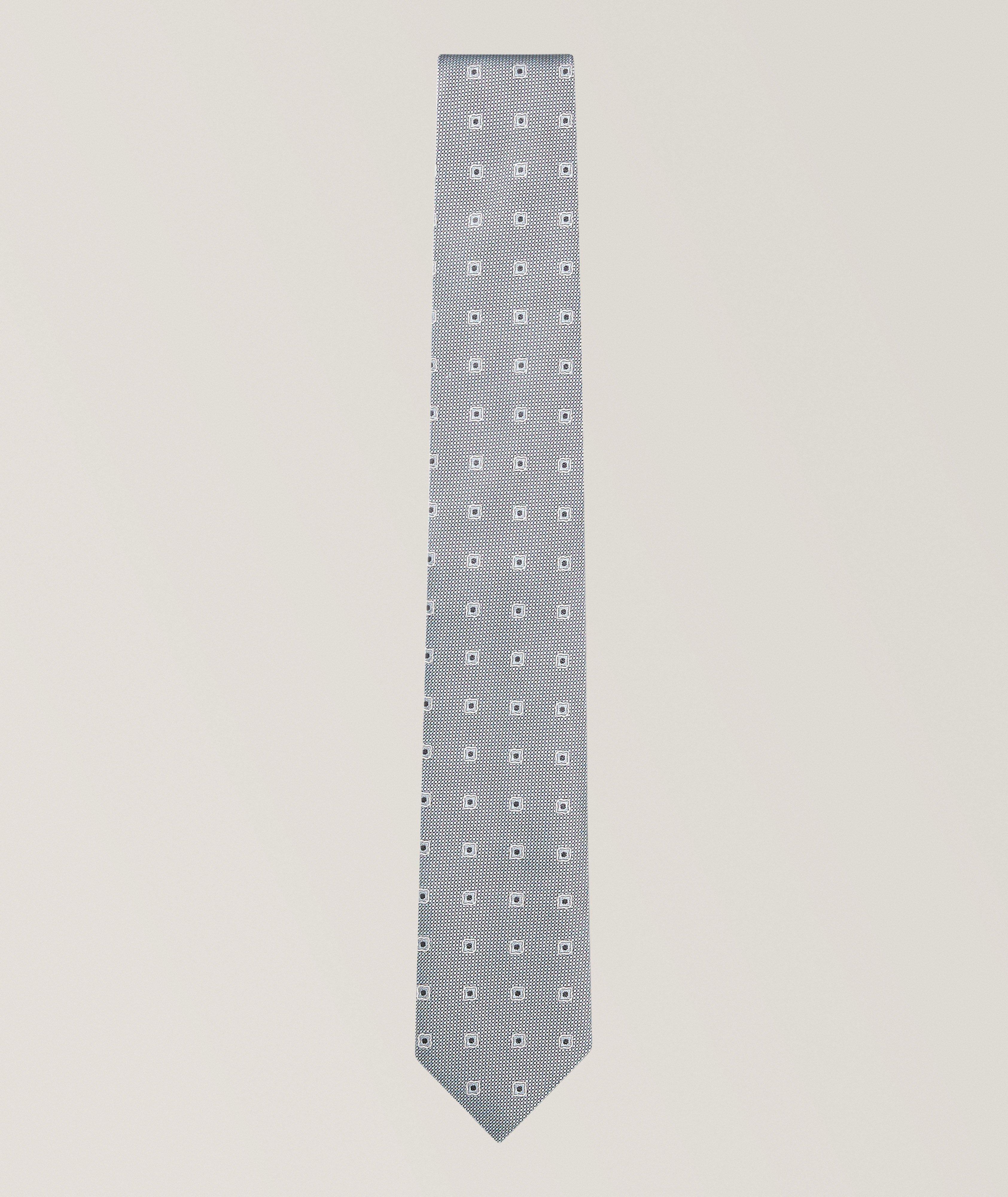 Jacquard Silk Tie  image 0