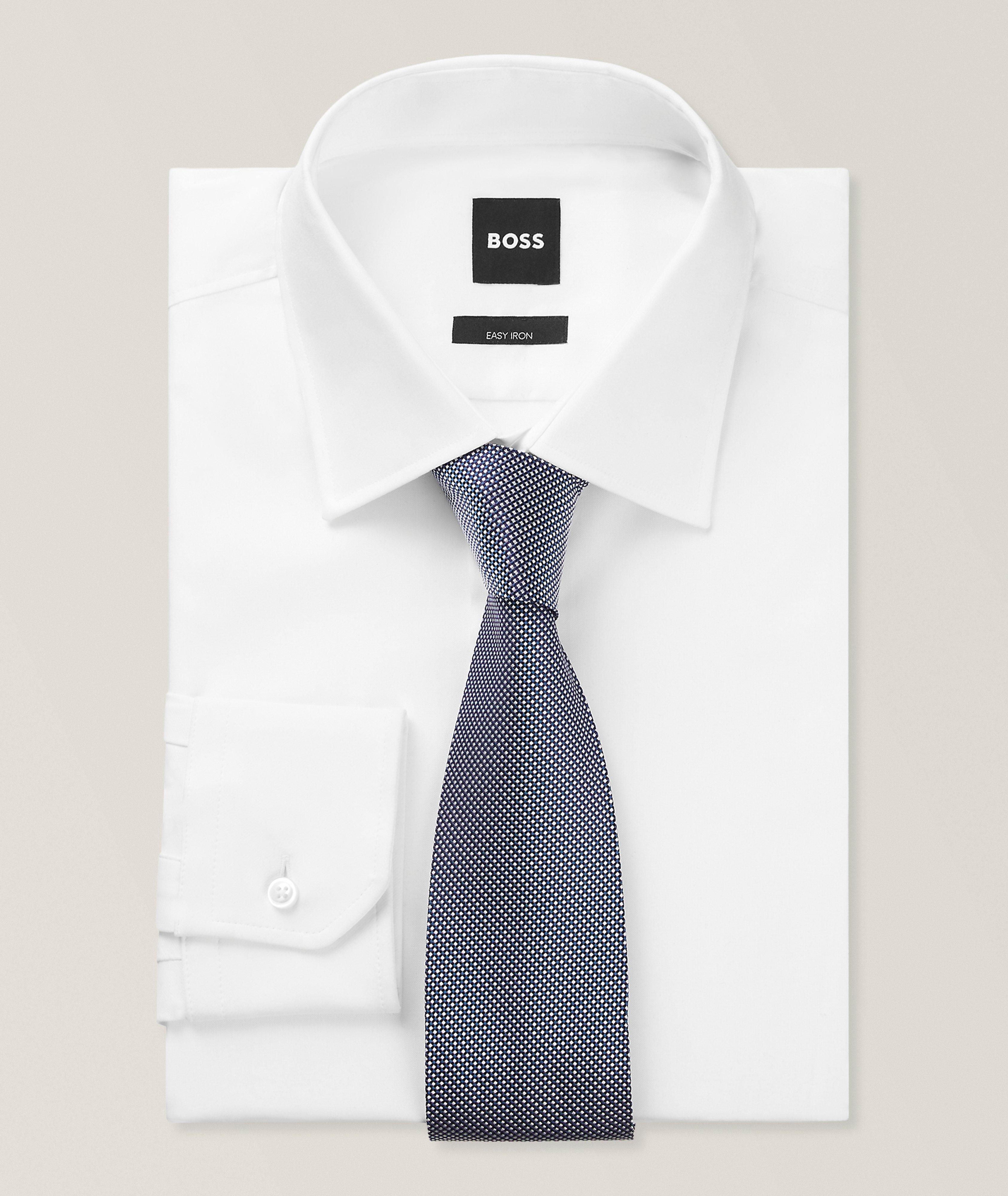 Micro-Print Silk-Blend Tie  image 2