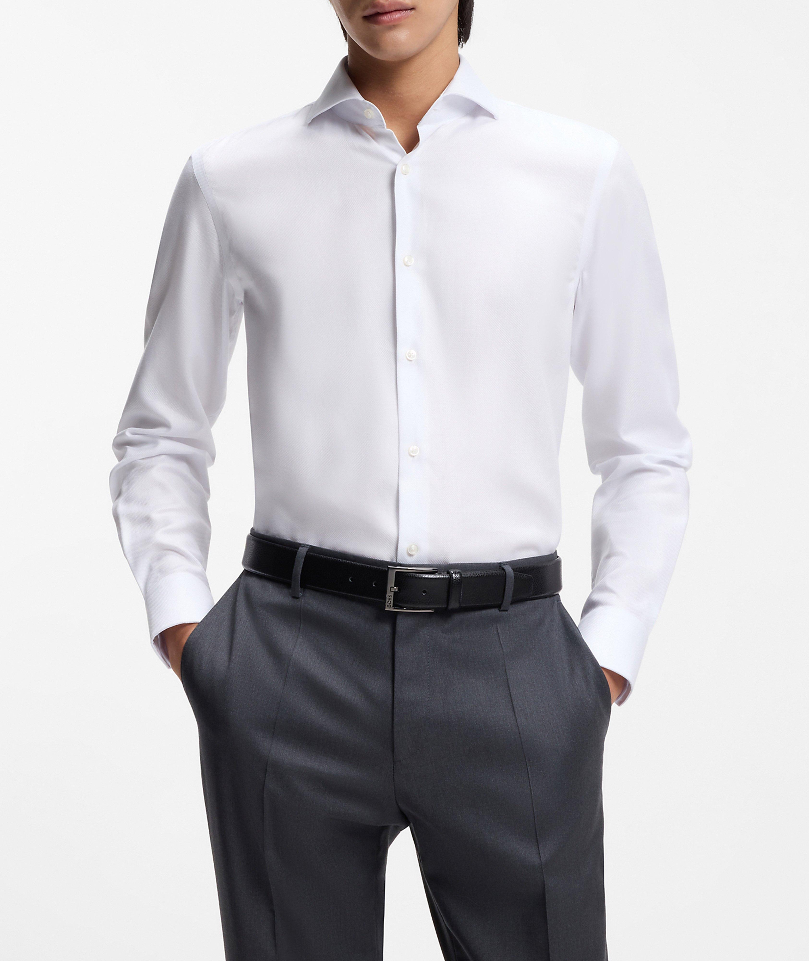 Hank Slim-Fit Cotton Poplin Shirt image 1