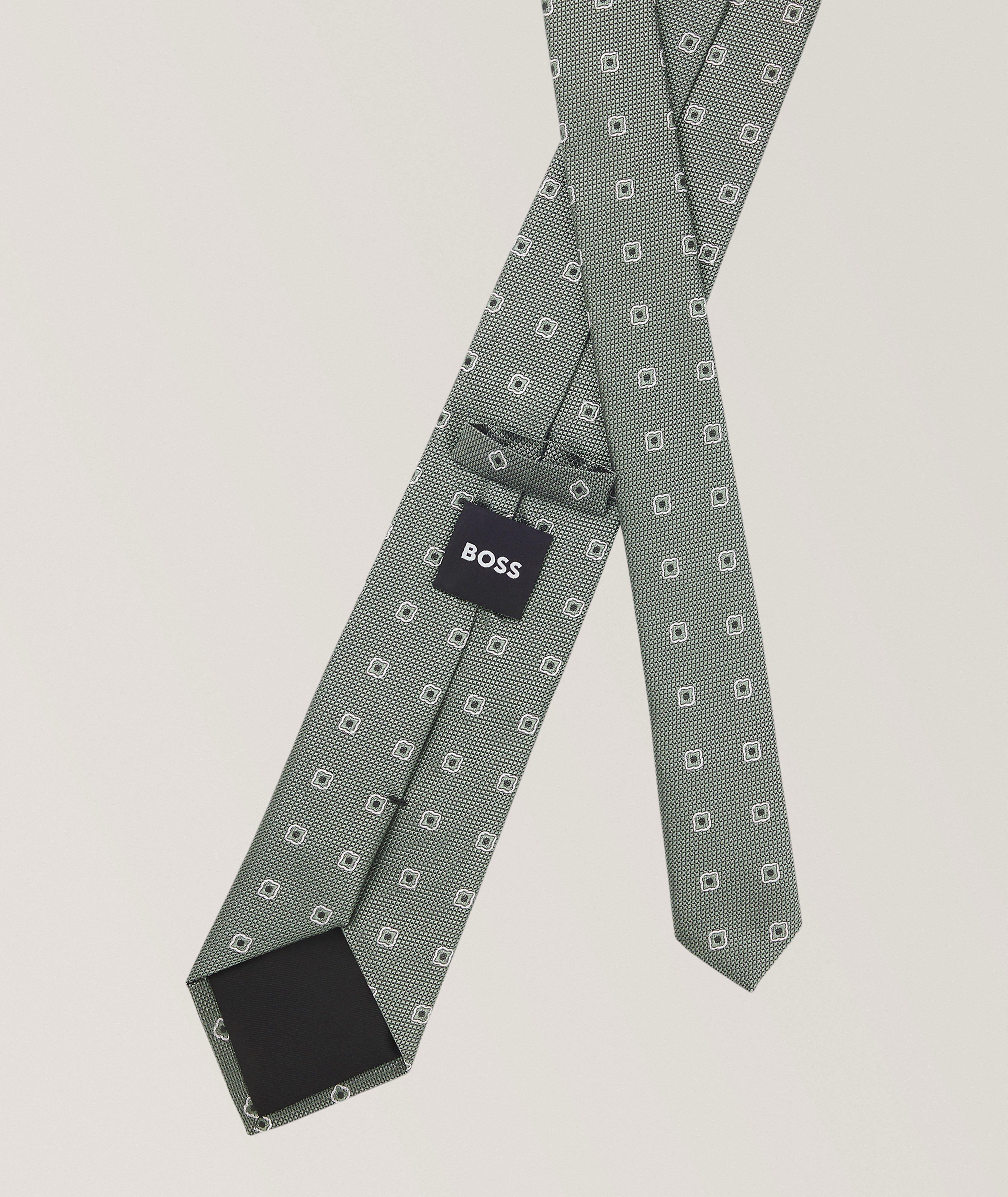 Jacquard Silk-Blend Tie  image 1