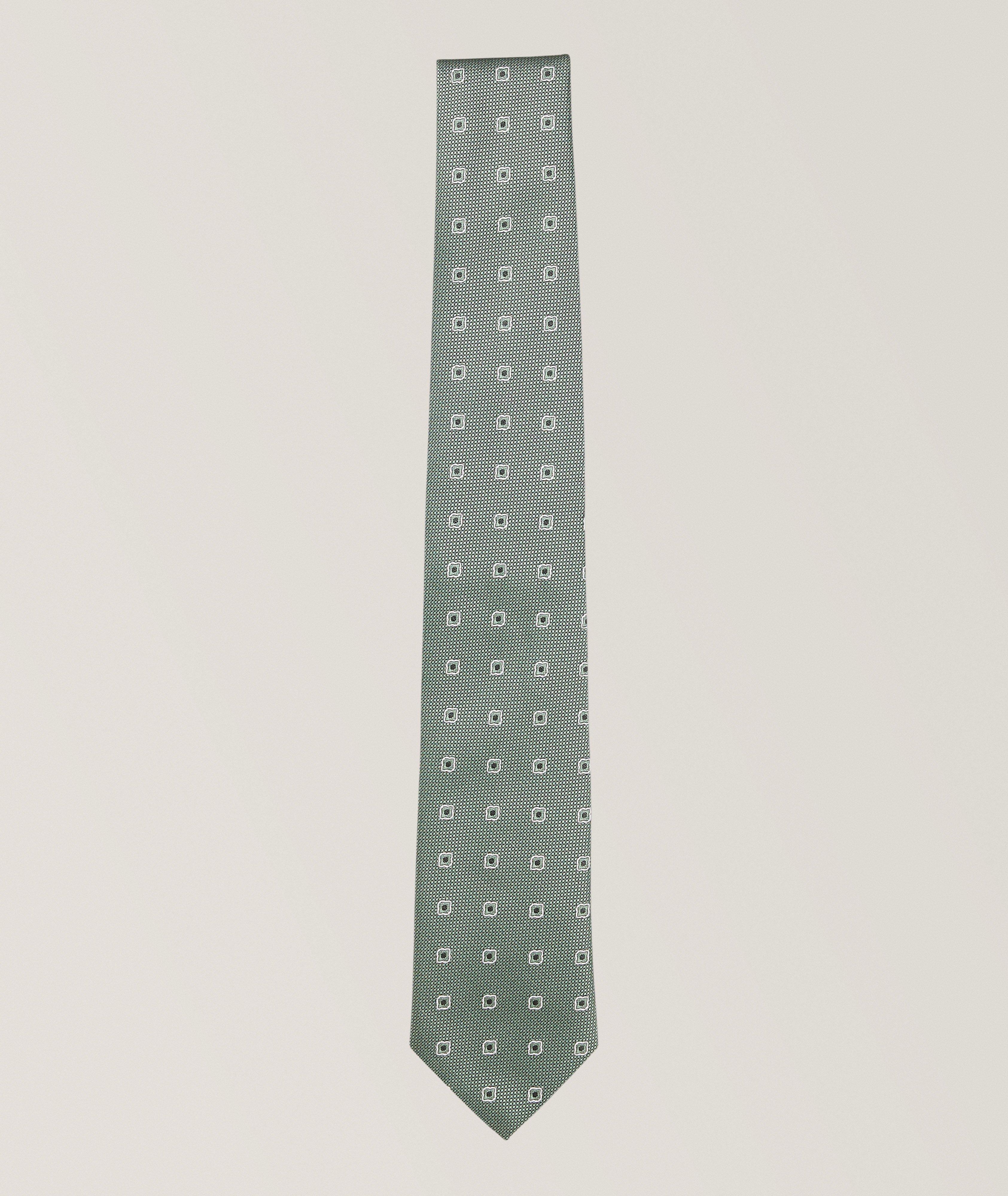 Jacquard Silk-Blend Tie  image 0