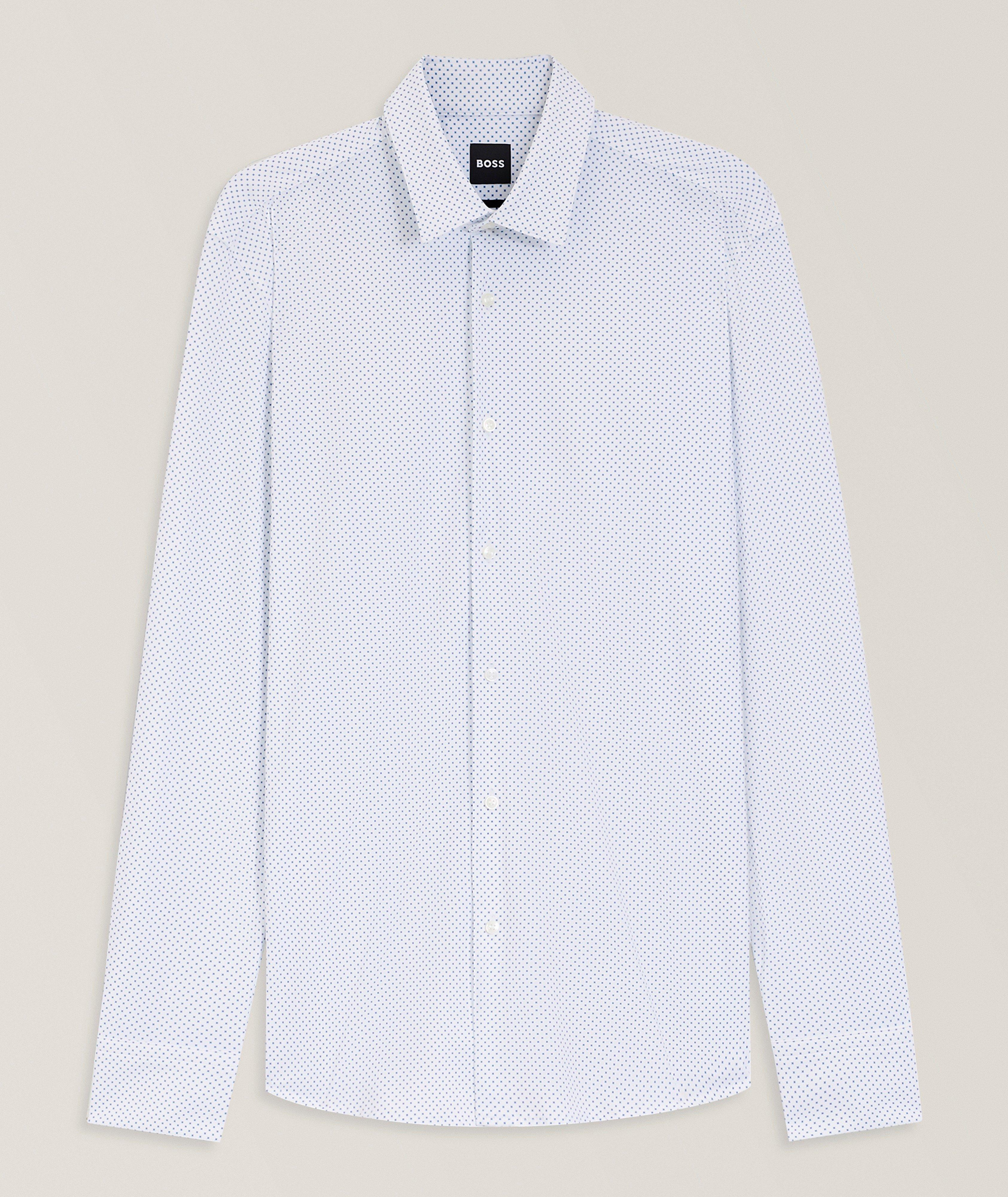 Hank Printed Jersey Dress Shirt image 0