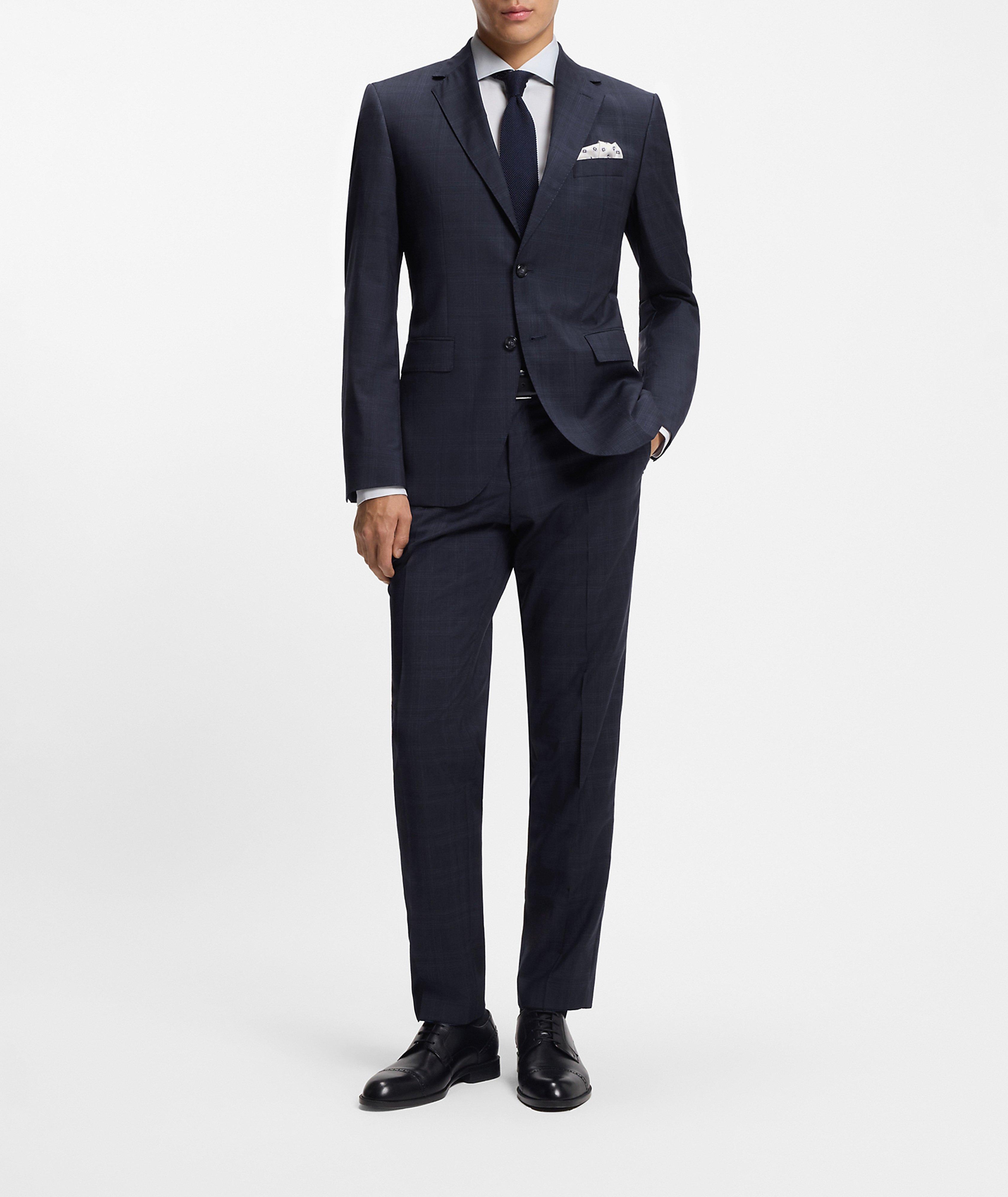 Jeckson Checked Virgin Wool Suit image 8