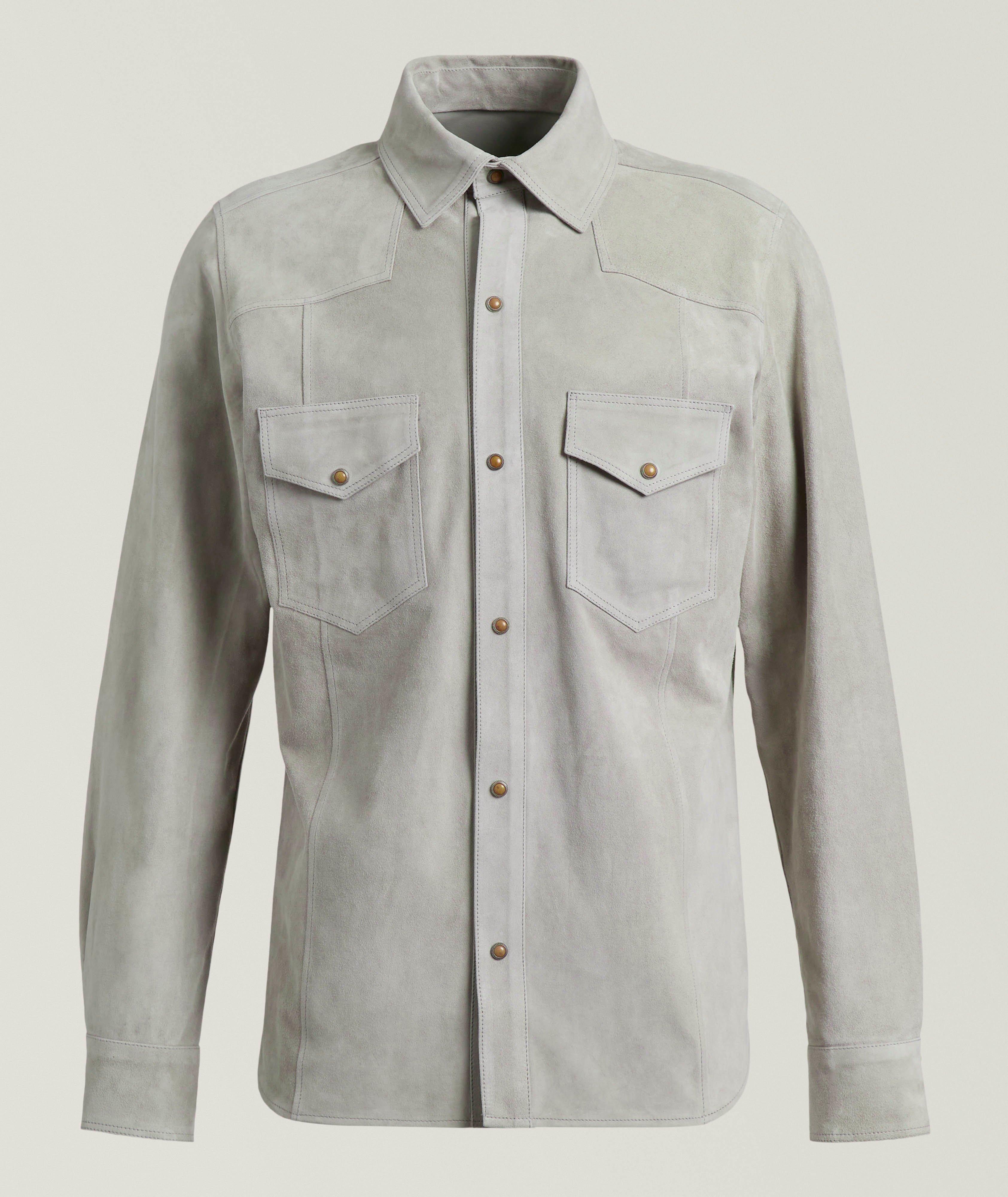 Suede Western Overshirt  image 0