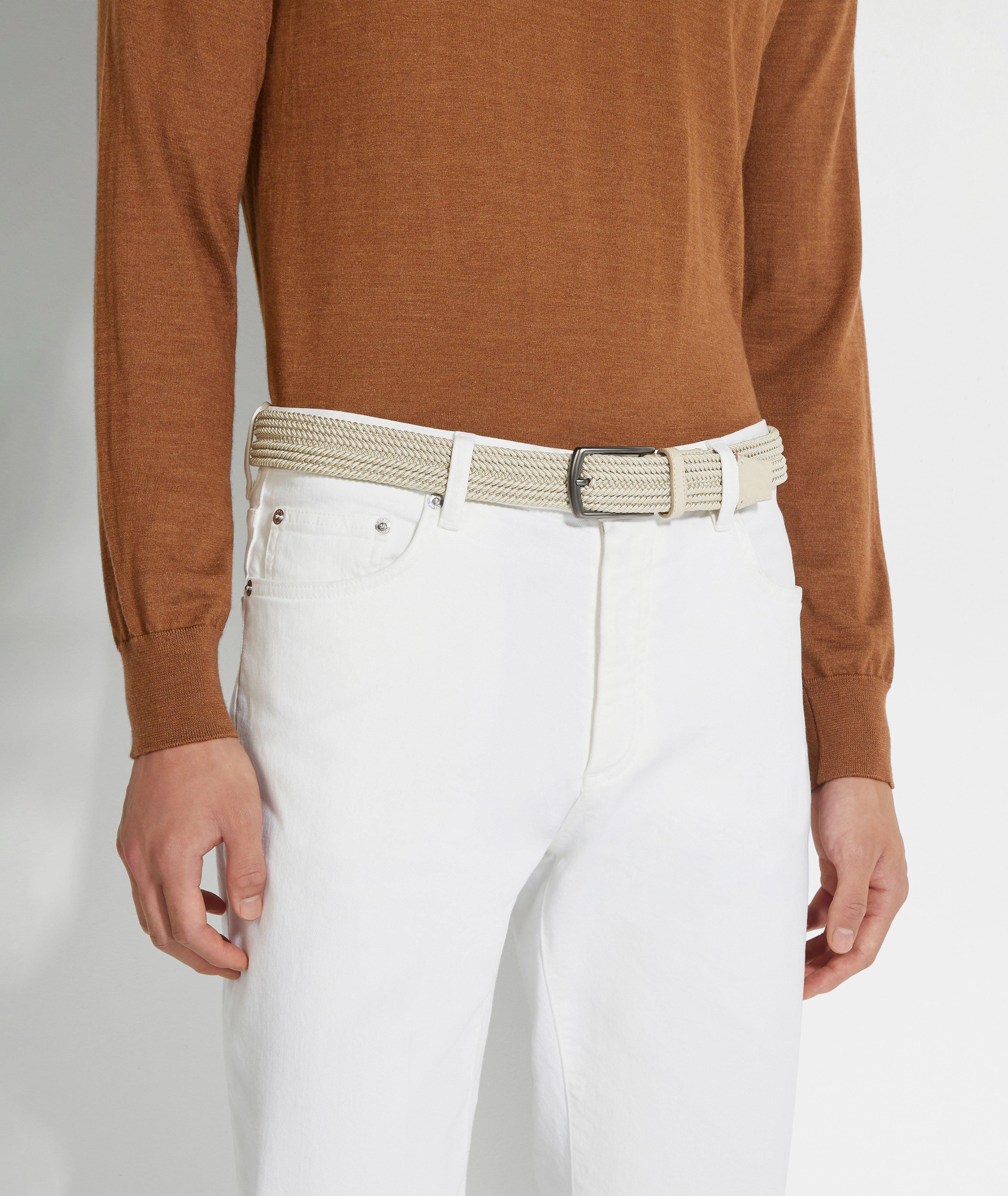 Braided Rayon Belt image 2