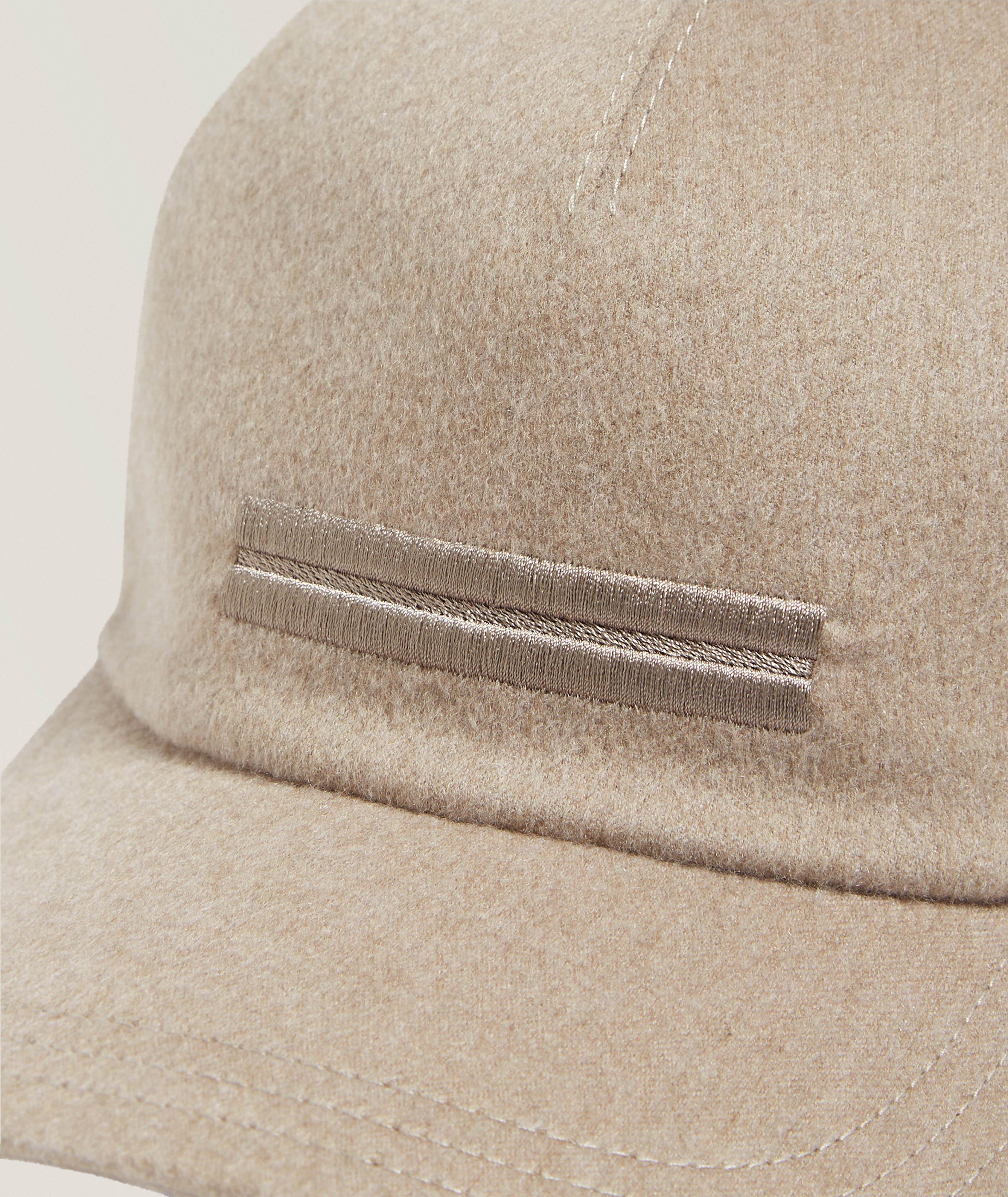 Casquette de baseball en cachemire Oasi image 2