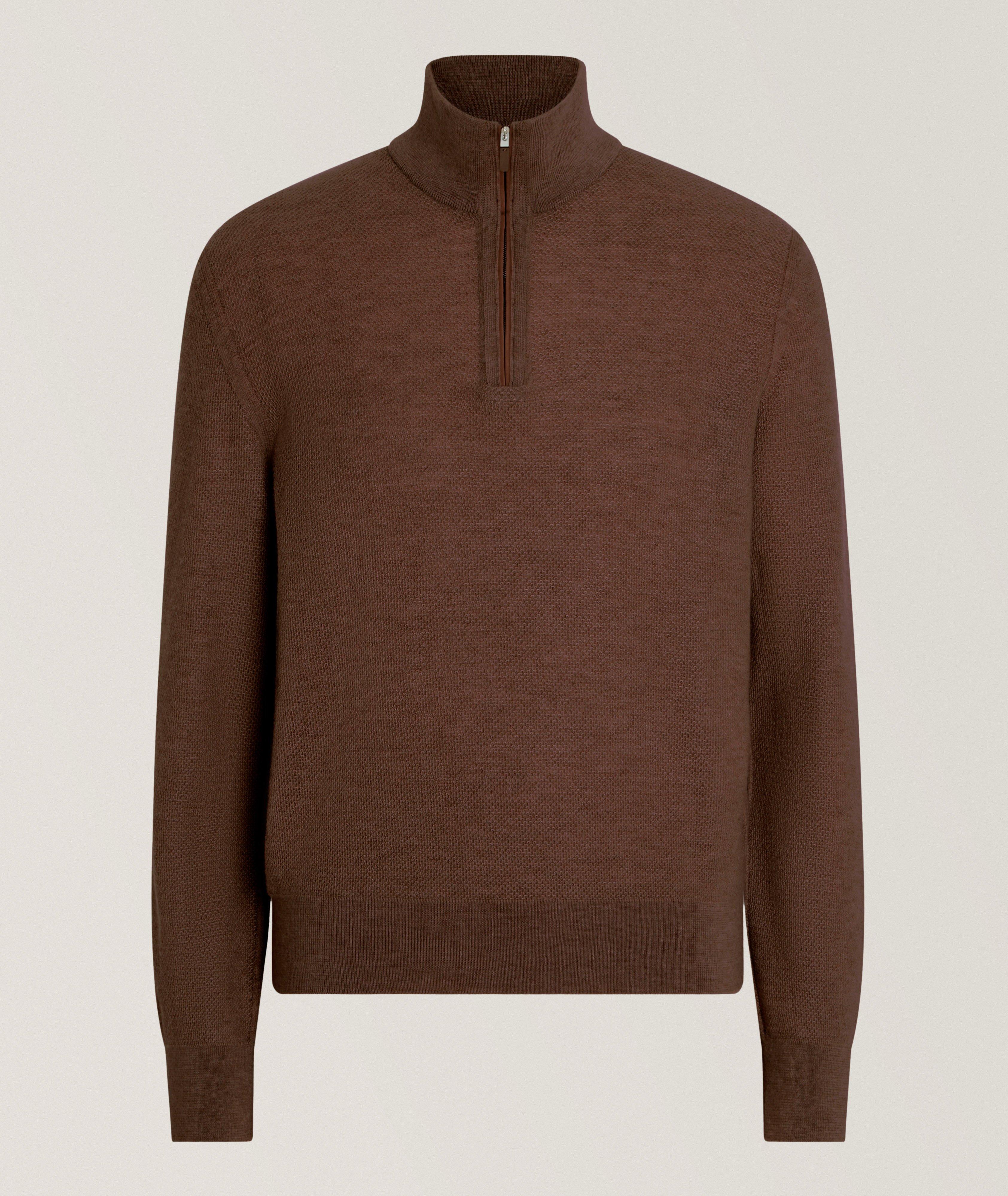 Oasi Cashmere Half-Zip Sweater image 0