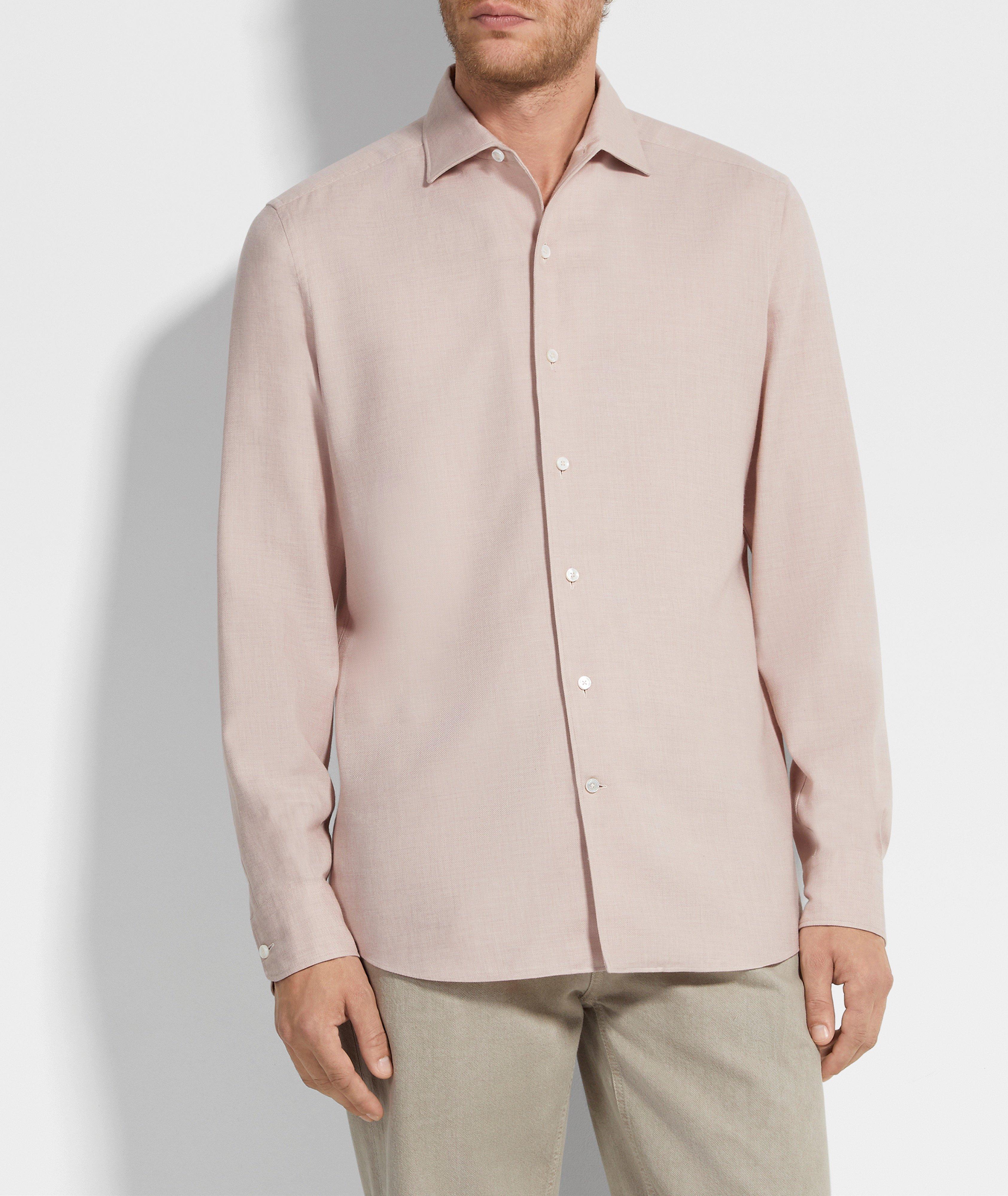 Chemise en coton et cachemire Cashco image 1