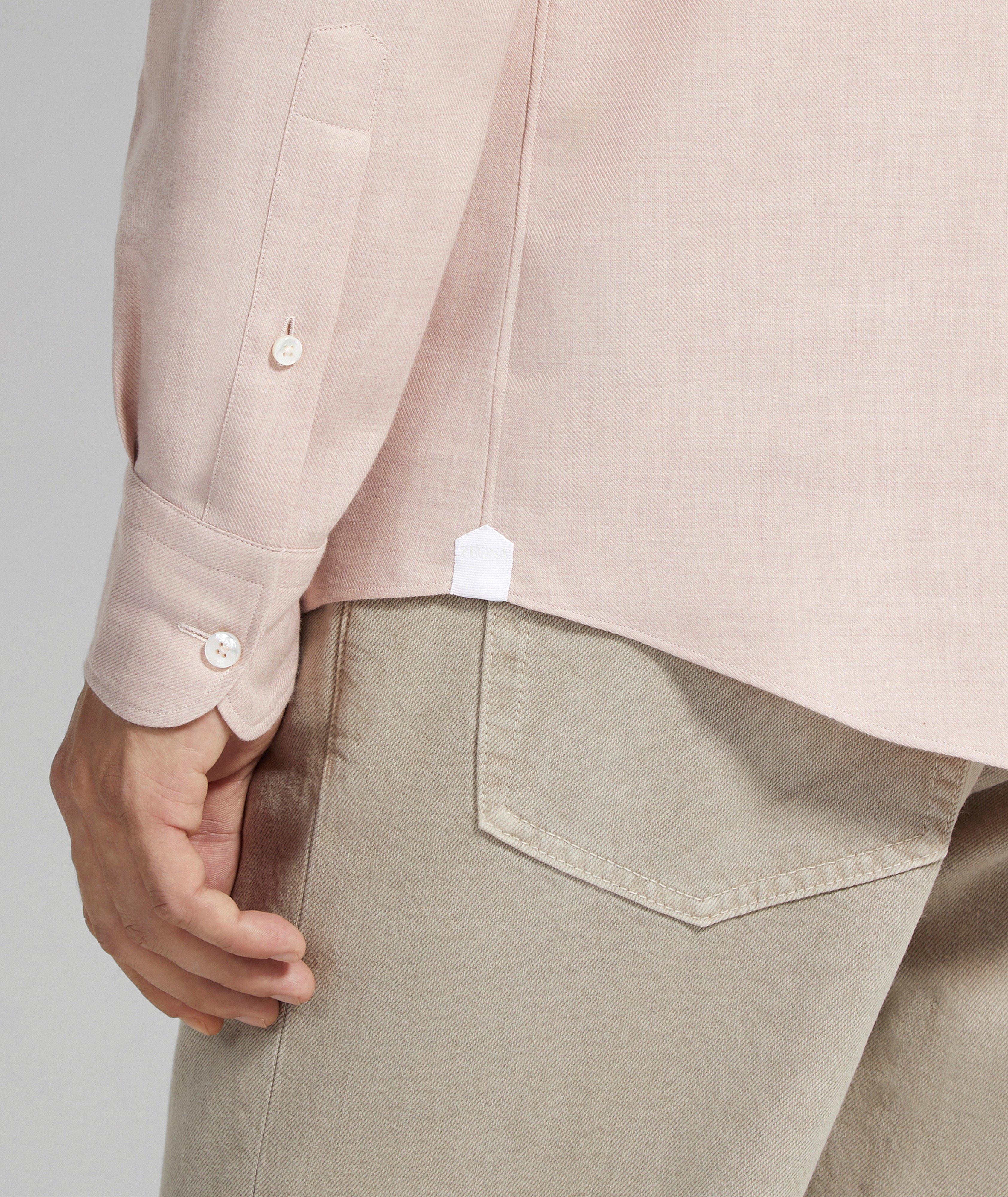 Chemise en coton et cachemire Cashco image 3