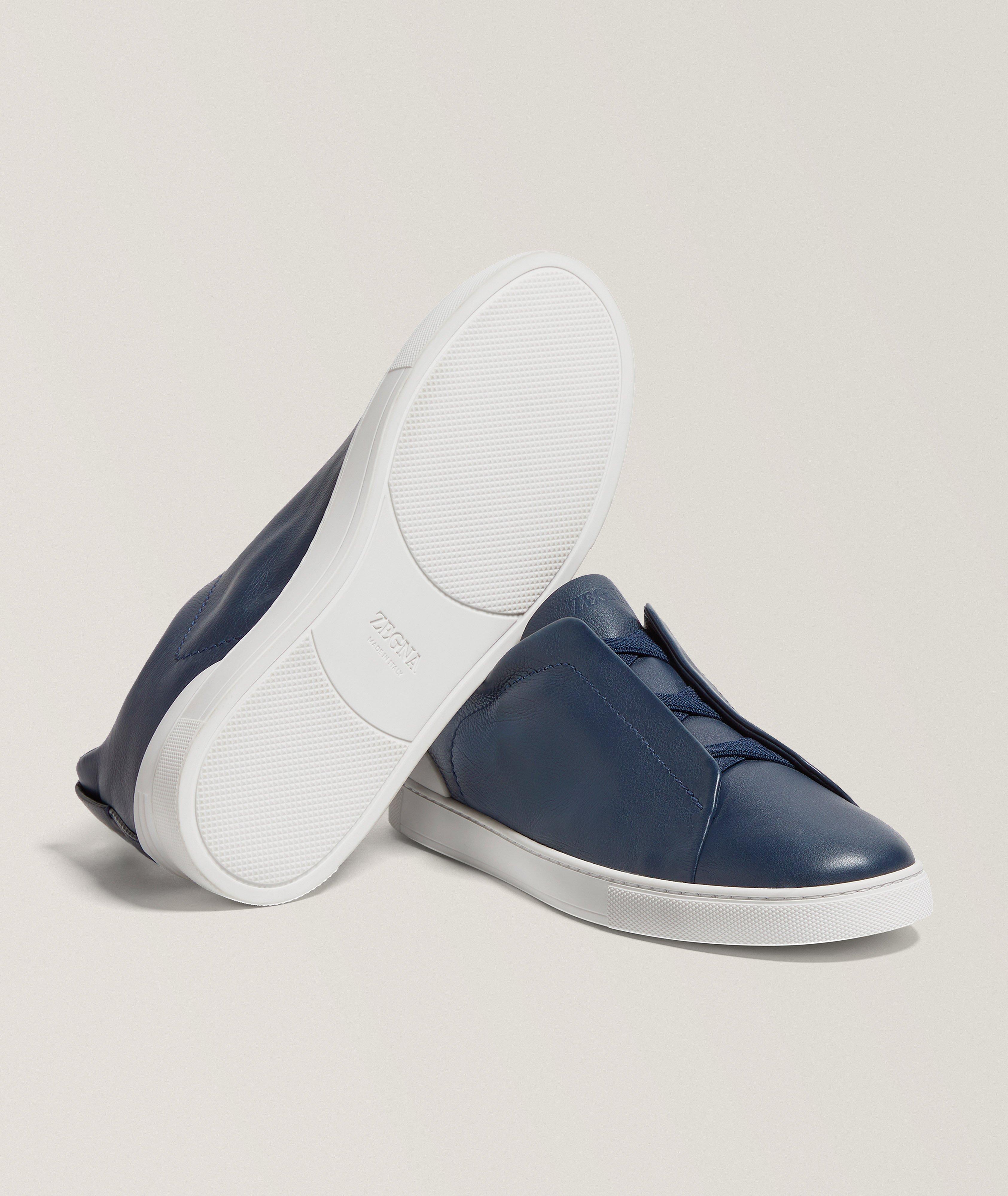 Chaussure sport en cuir Secondskin, collection Triple Stitch image 4