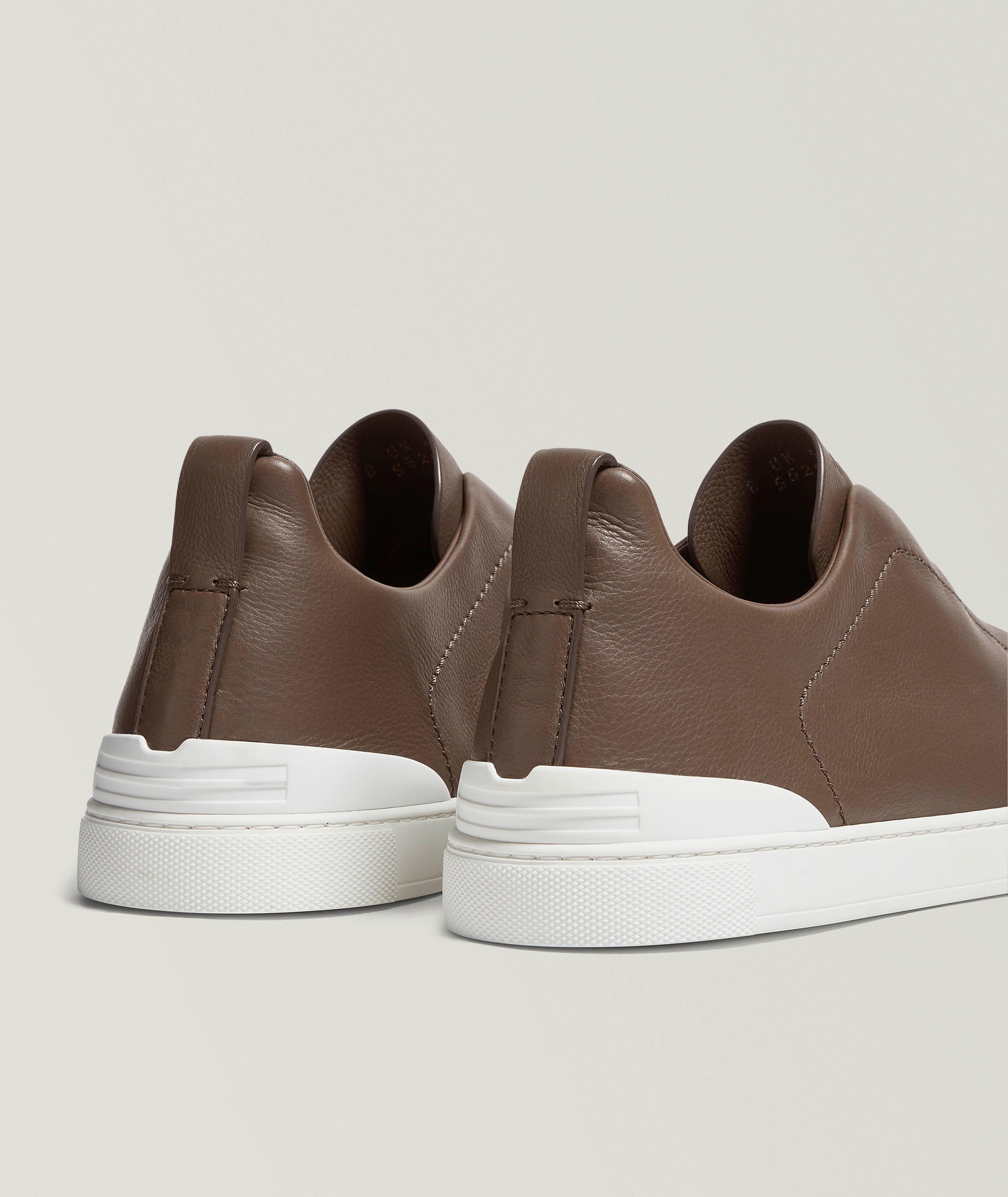 Chaussure sport en cuir Secondskin, collection Triple Stitch image 2