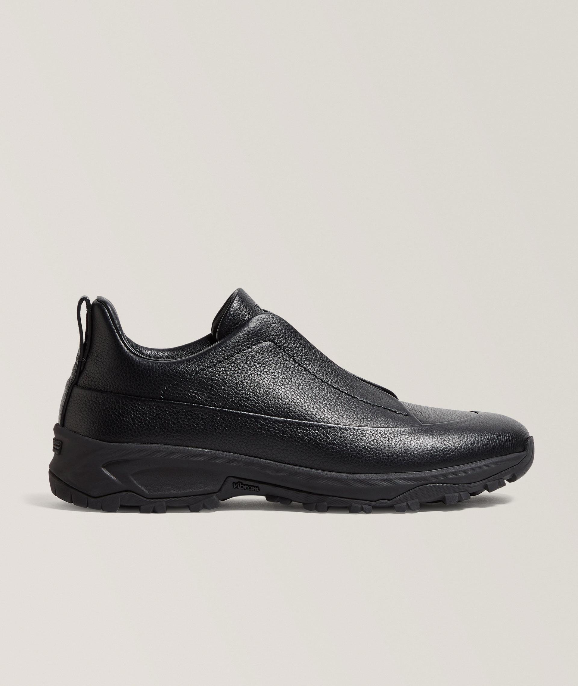 Monte Triple Stitch Leather Sneakers image 0
