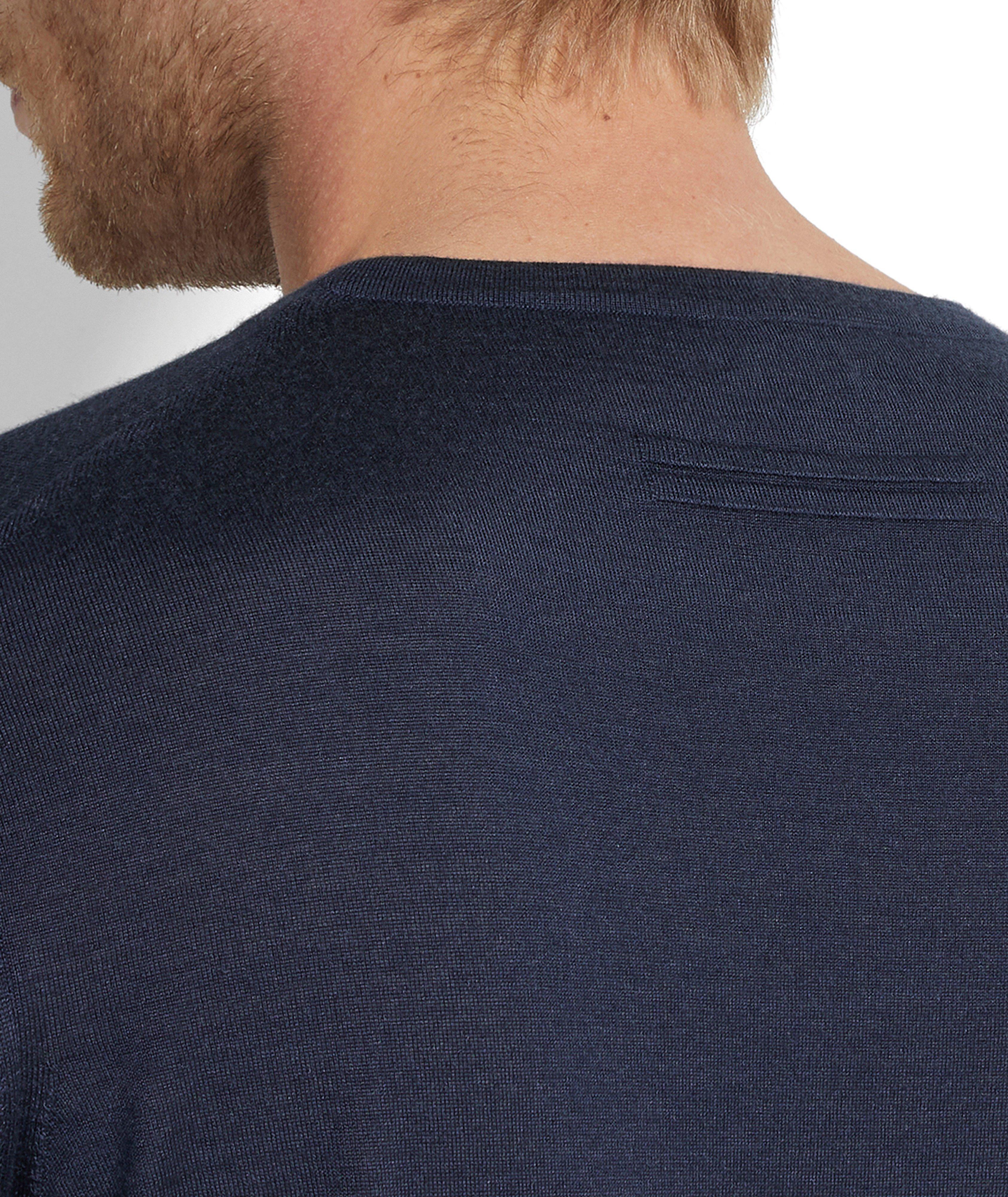 Pull à col rond en maille mélangée Cashseta image 3