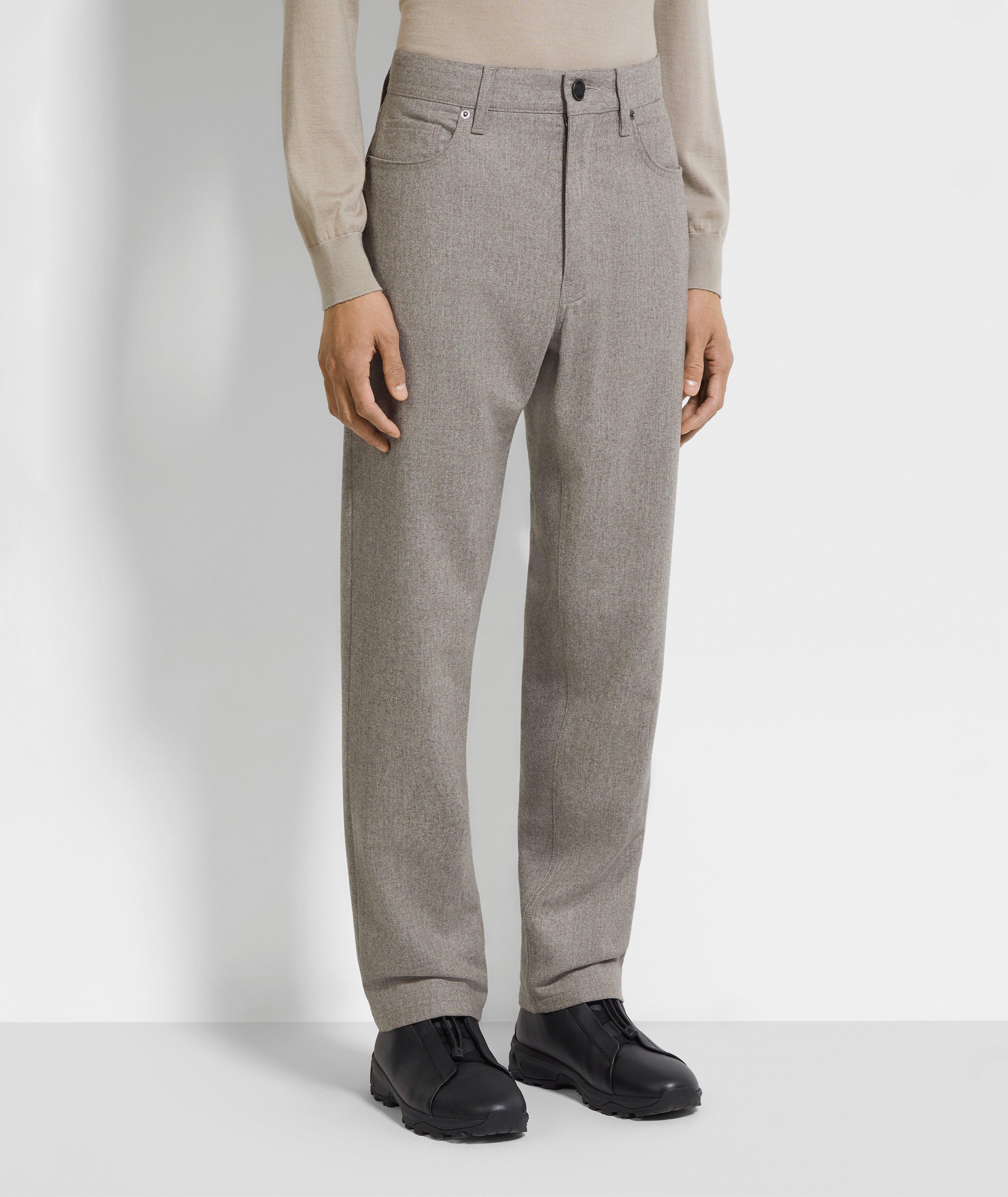 Pantalon Roccia en laine et cachemire image 1