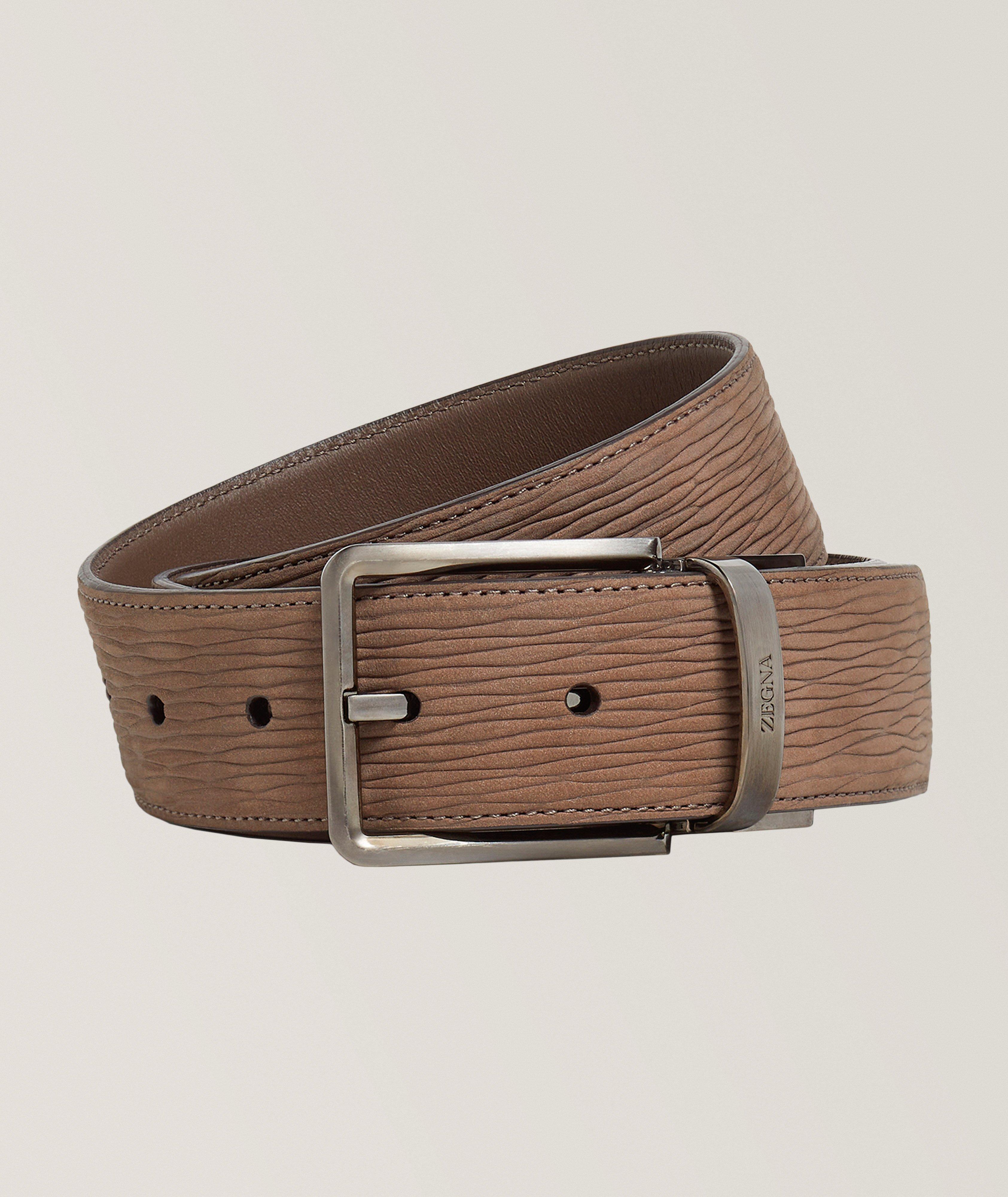 Engraved Leather Belt image 0