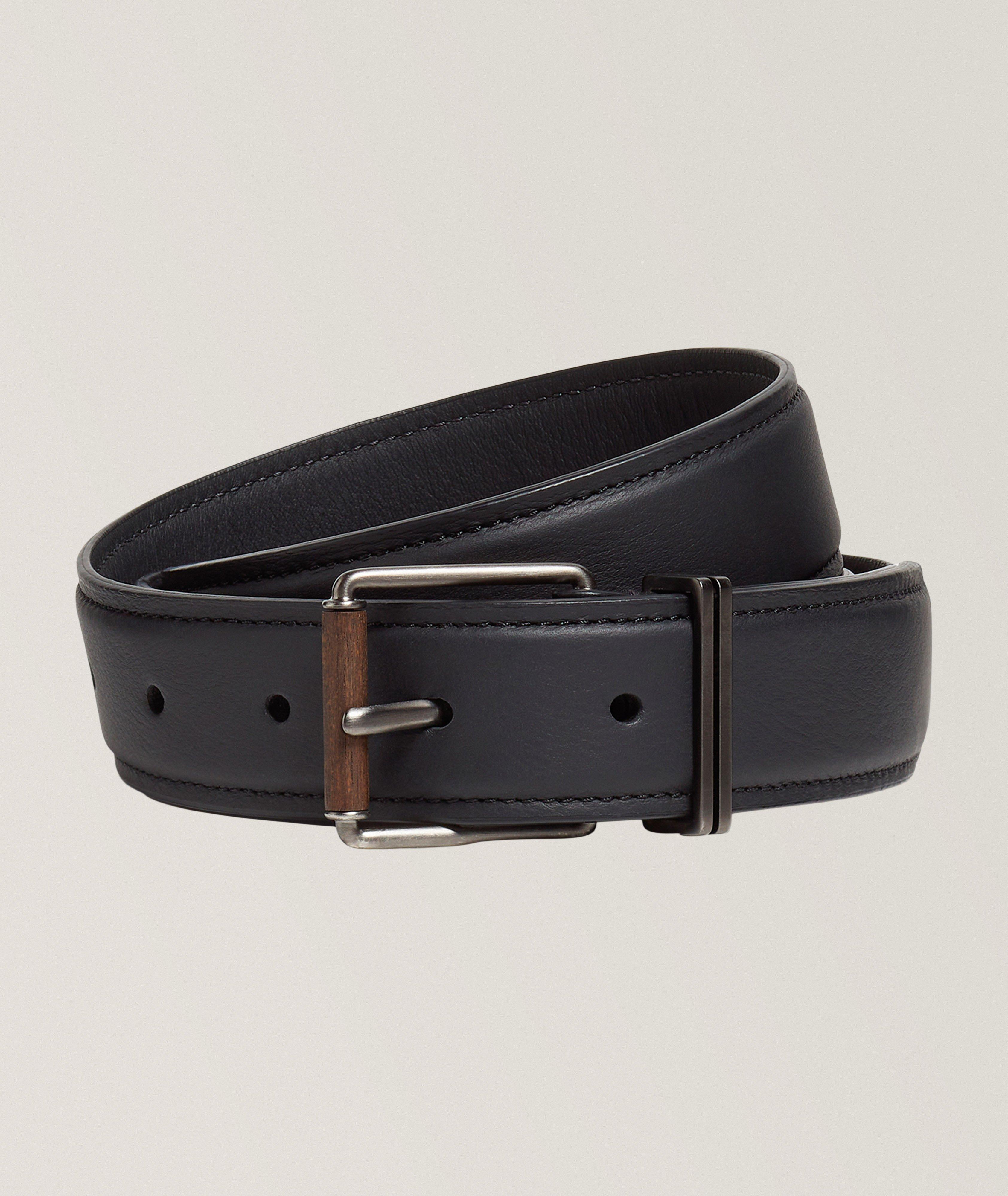 Ceinture en cuir lisse image 0