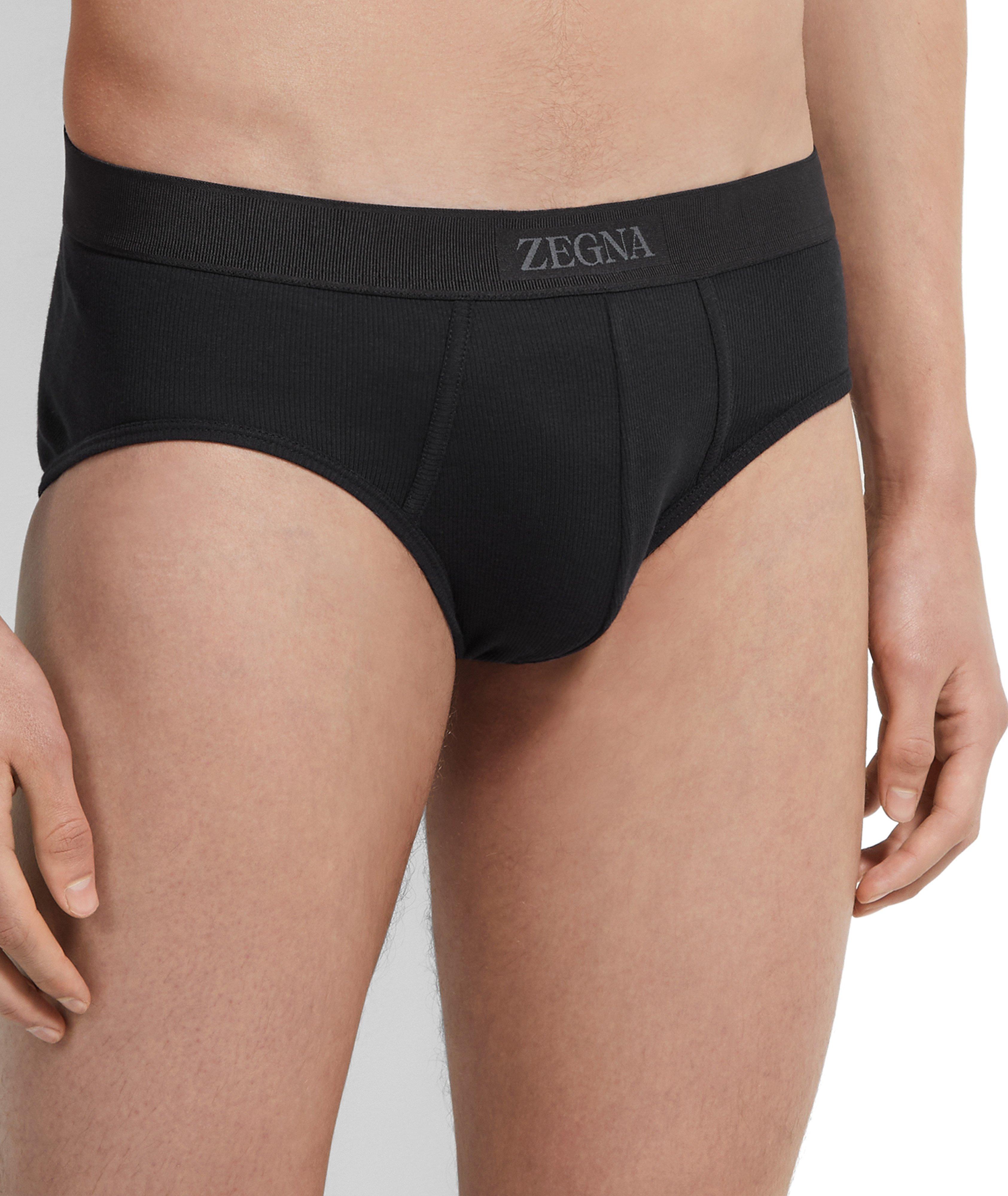 Cotton-Modal Midi Briefs image 1