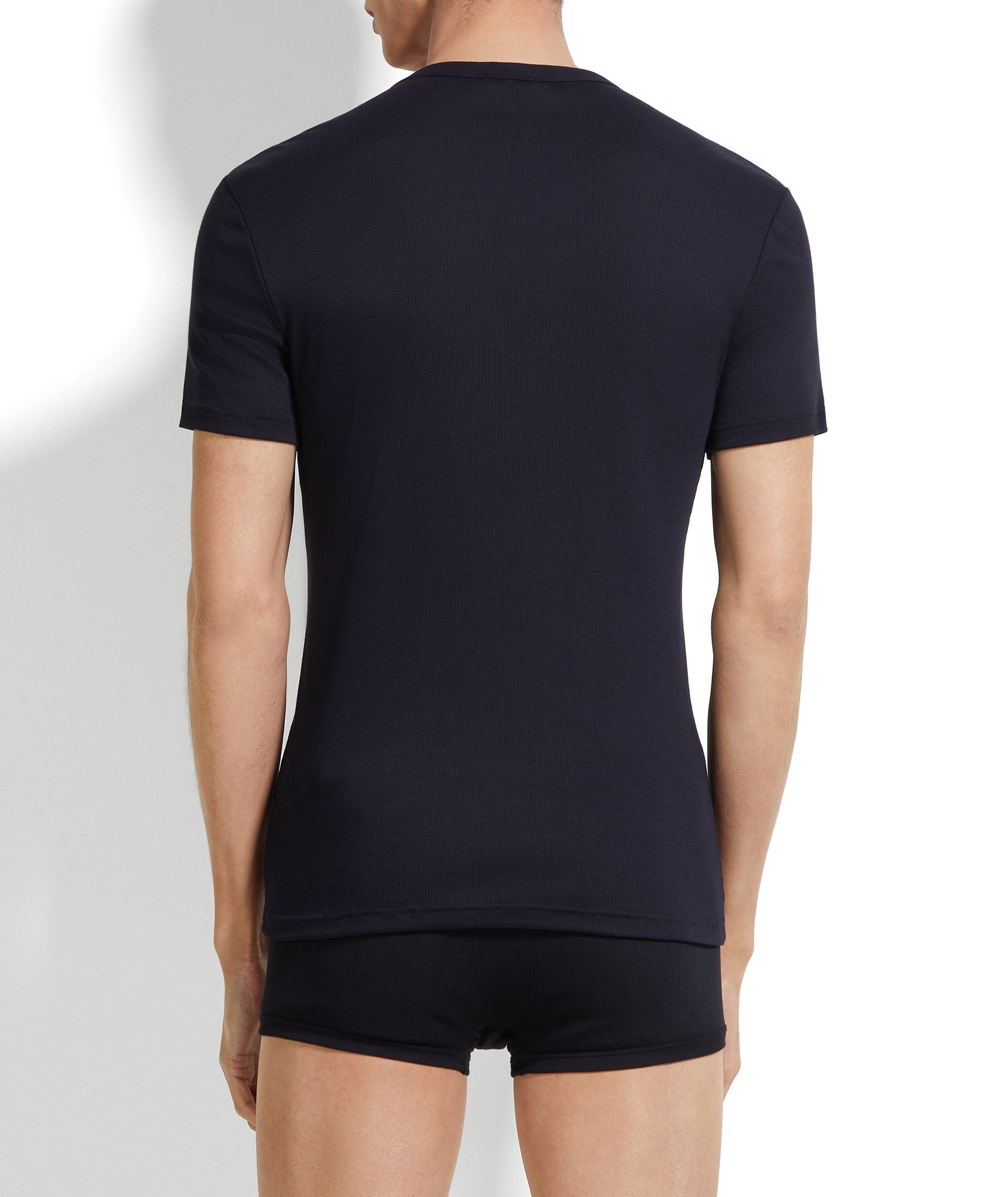 Cotton-Modal Crewneck T-Shirt image 2