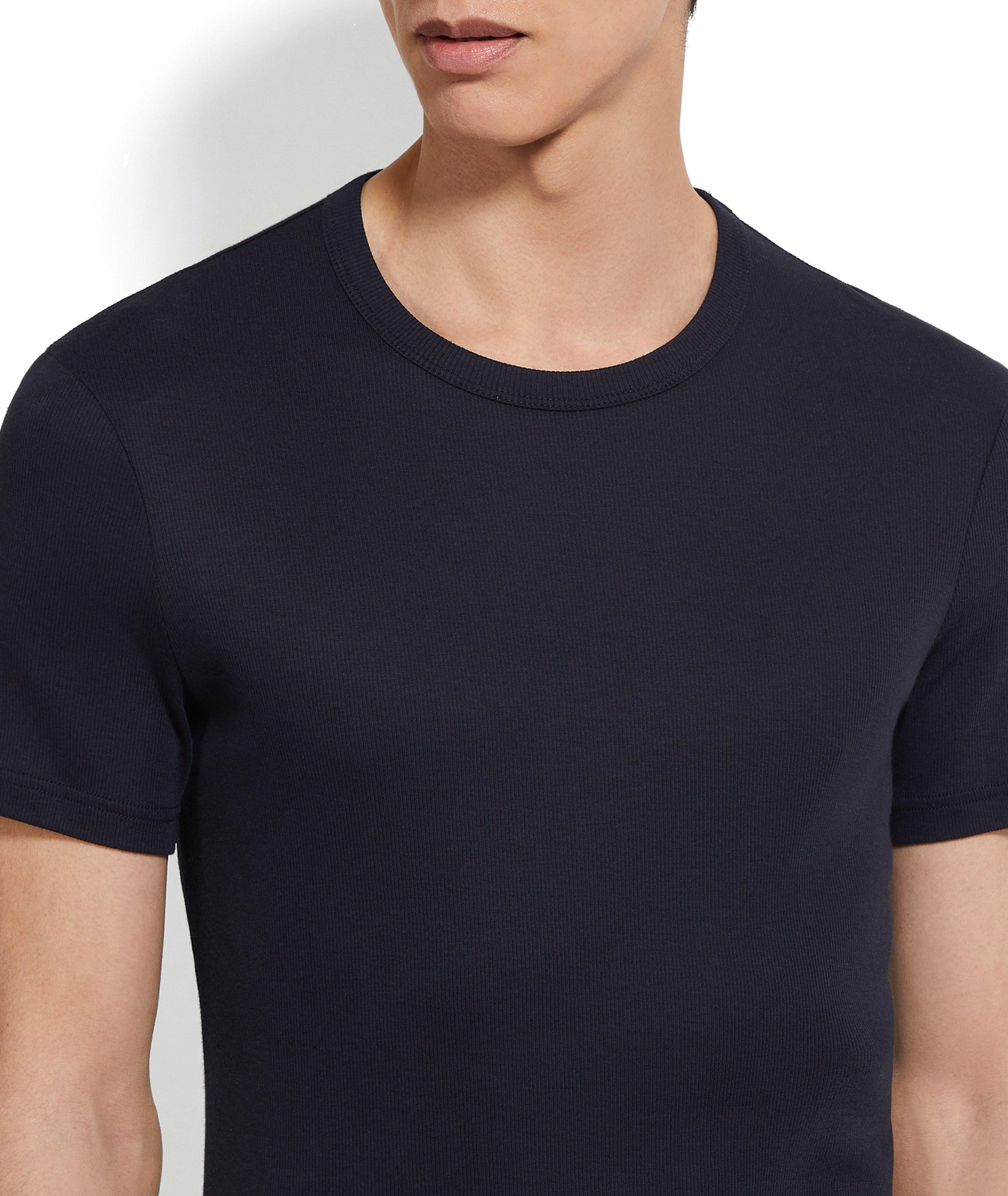 Cotton-Modal Crewneck T-Shirt image 3