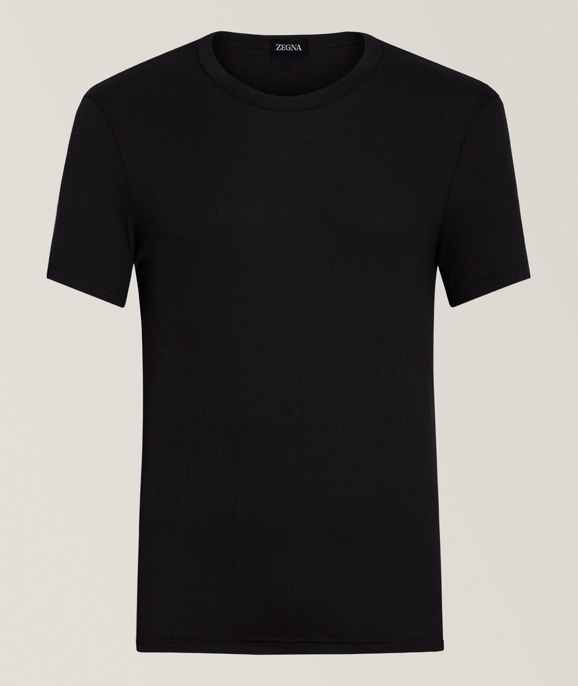 Cotton-Modal Crewneck T-Shirt image 0