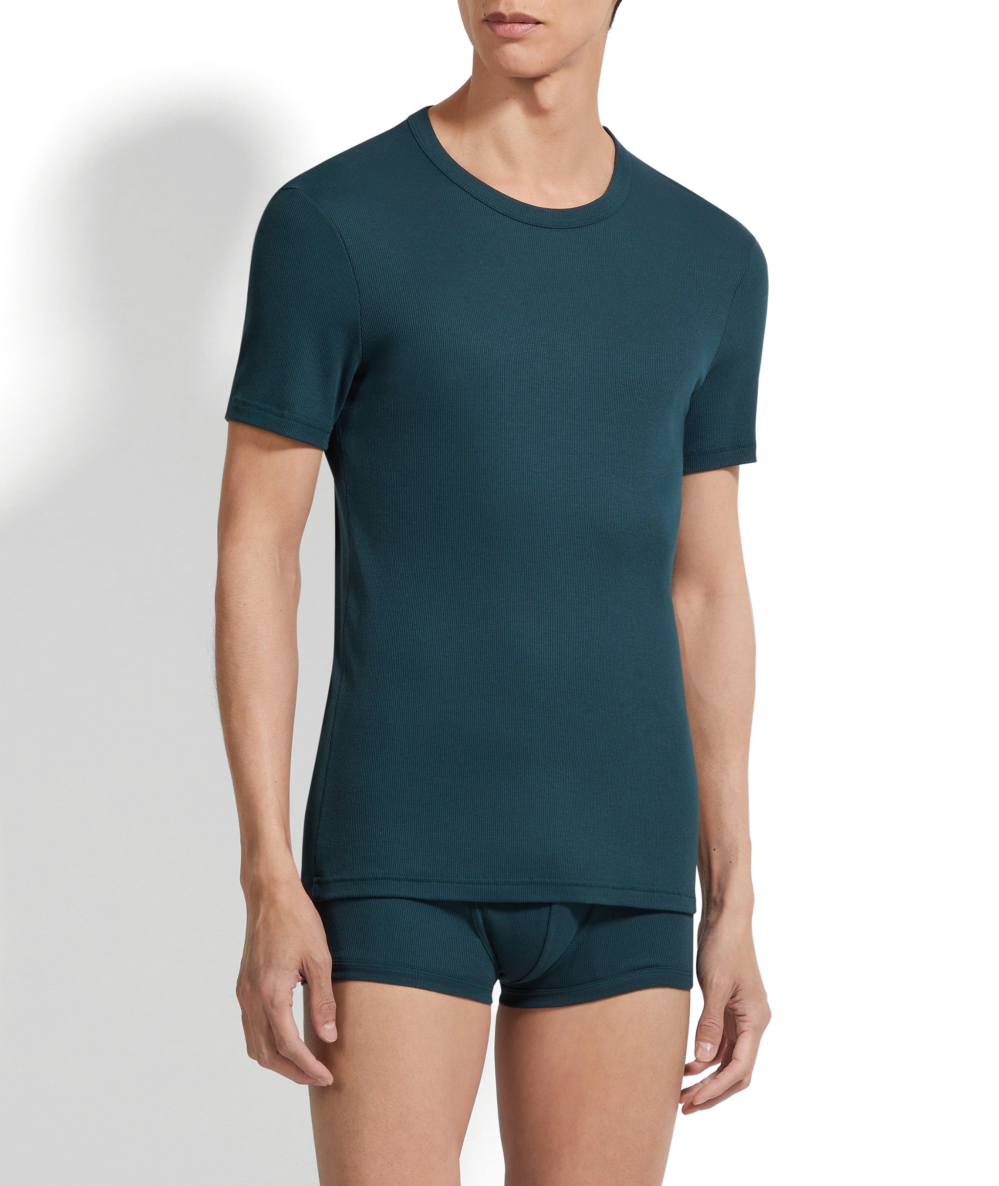 Cotton-Modal Crewneck T-Shirt image 1