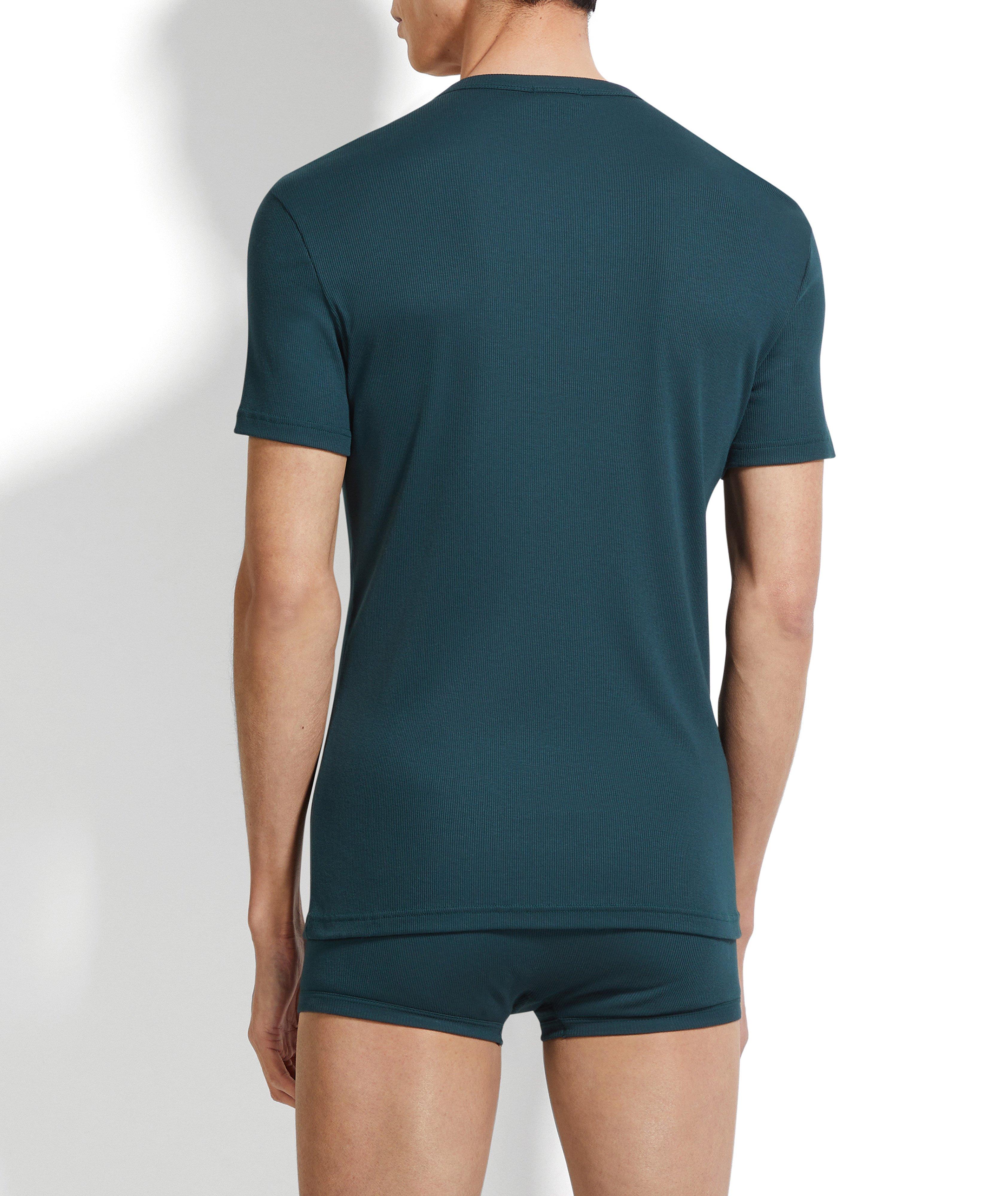 Cotton-Modal Crewneck T-Shirt image 2