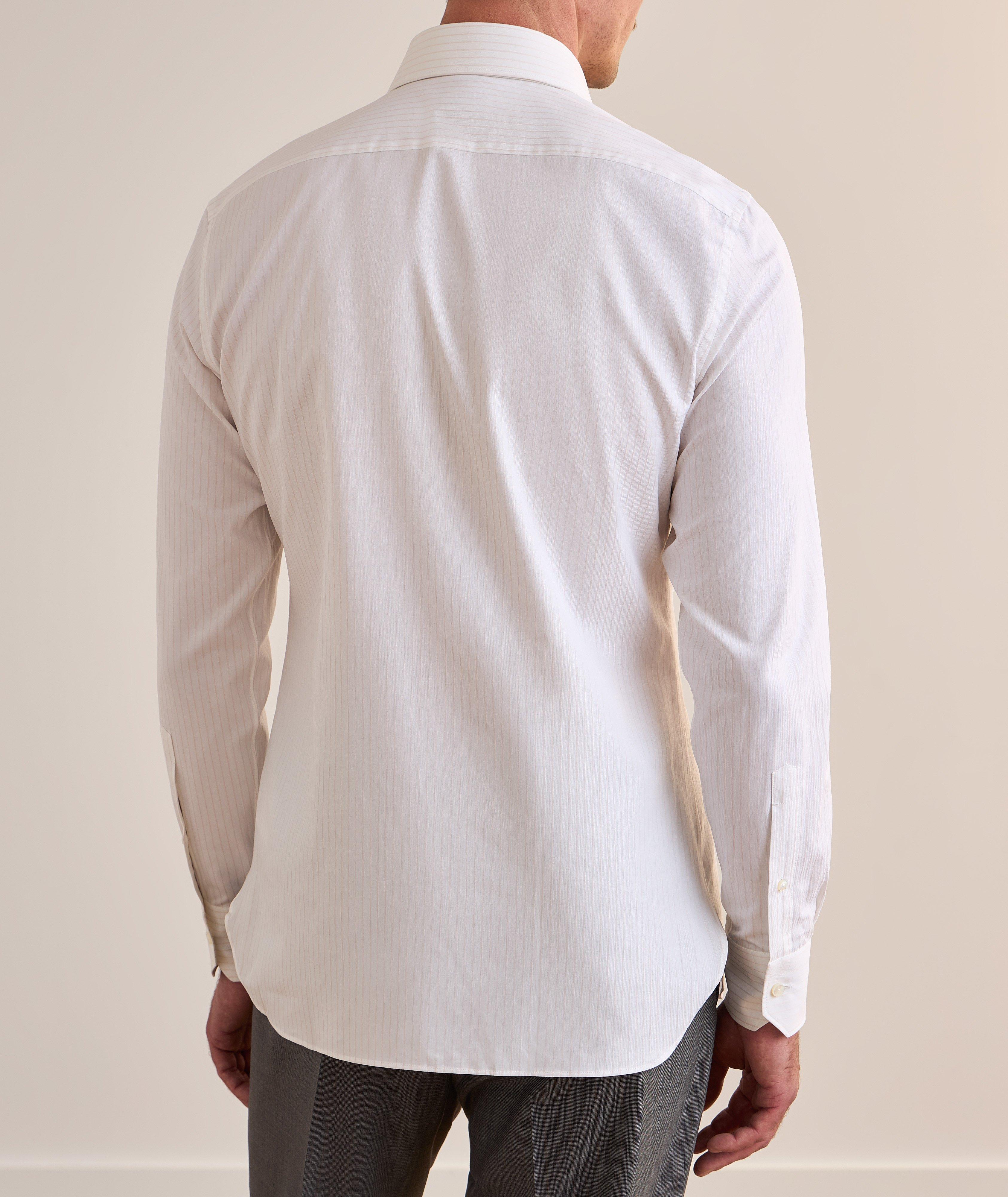 Chemise habillée en coton Trecapi à rayures image 2