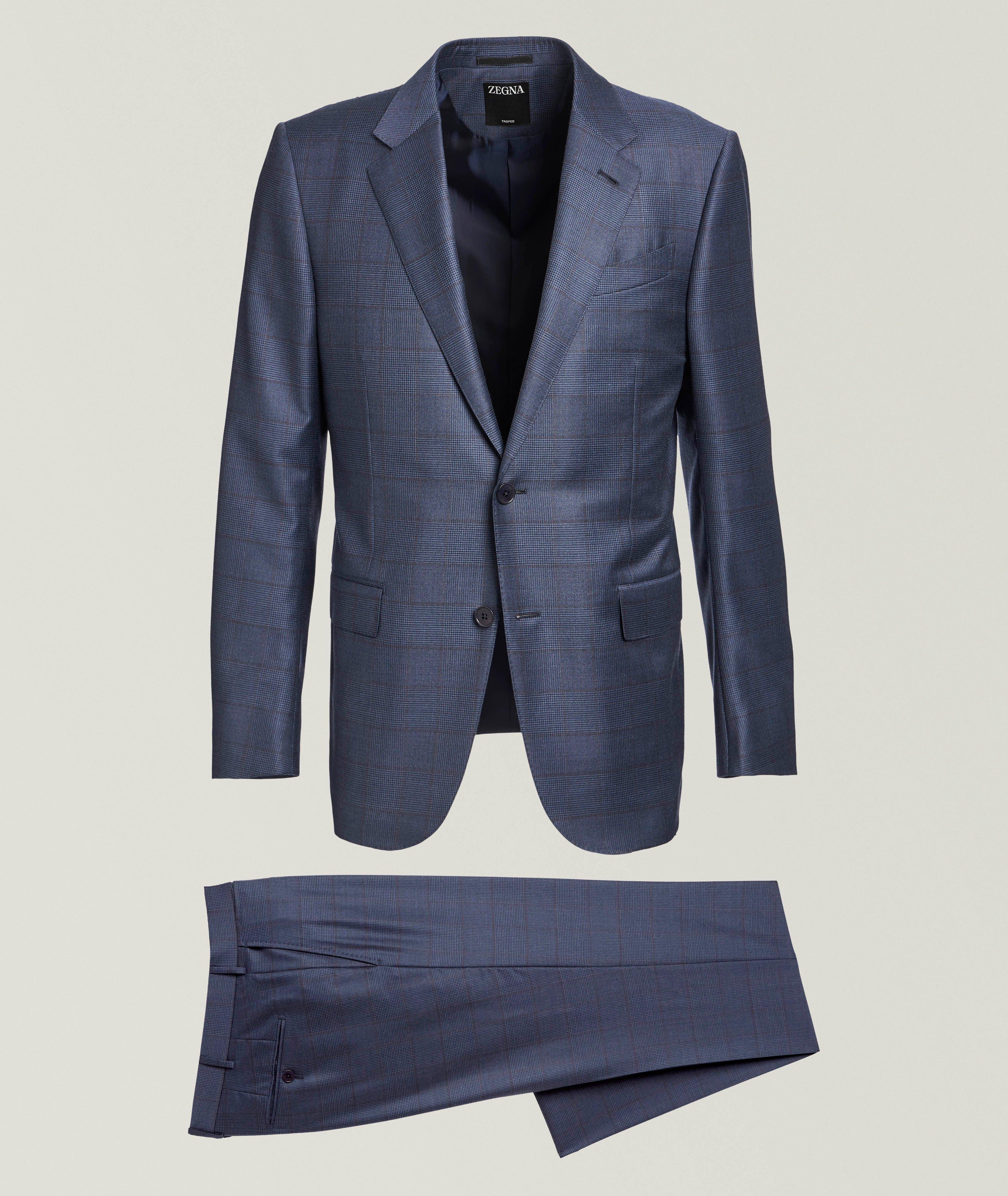 Check Trofeo Wool Suit image 0
