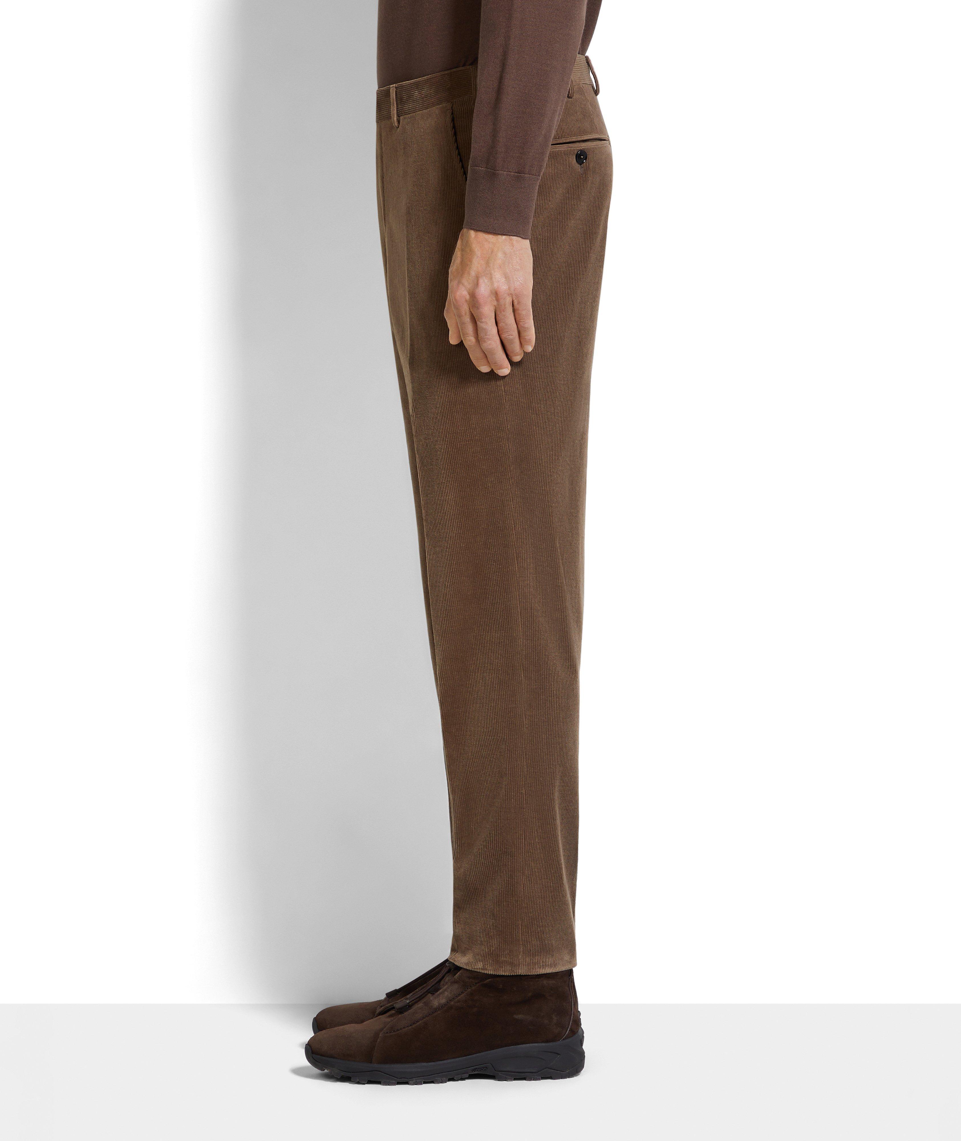 Slim-Fit Corduroy Cashco Pants image 4