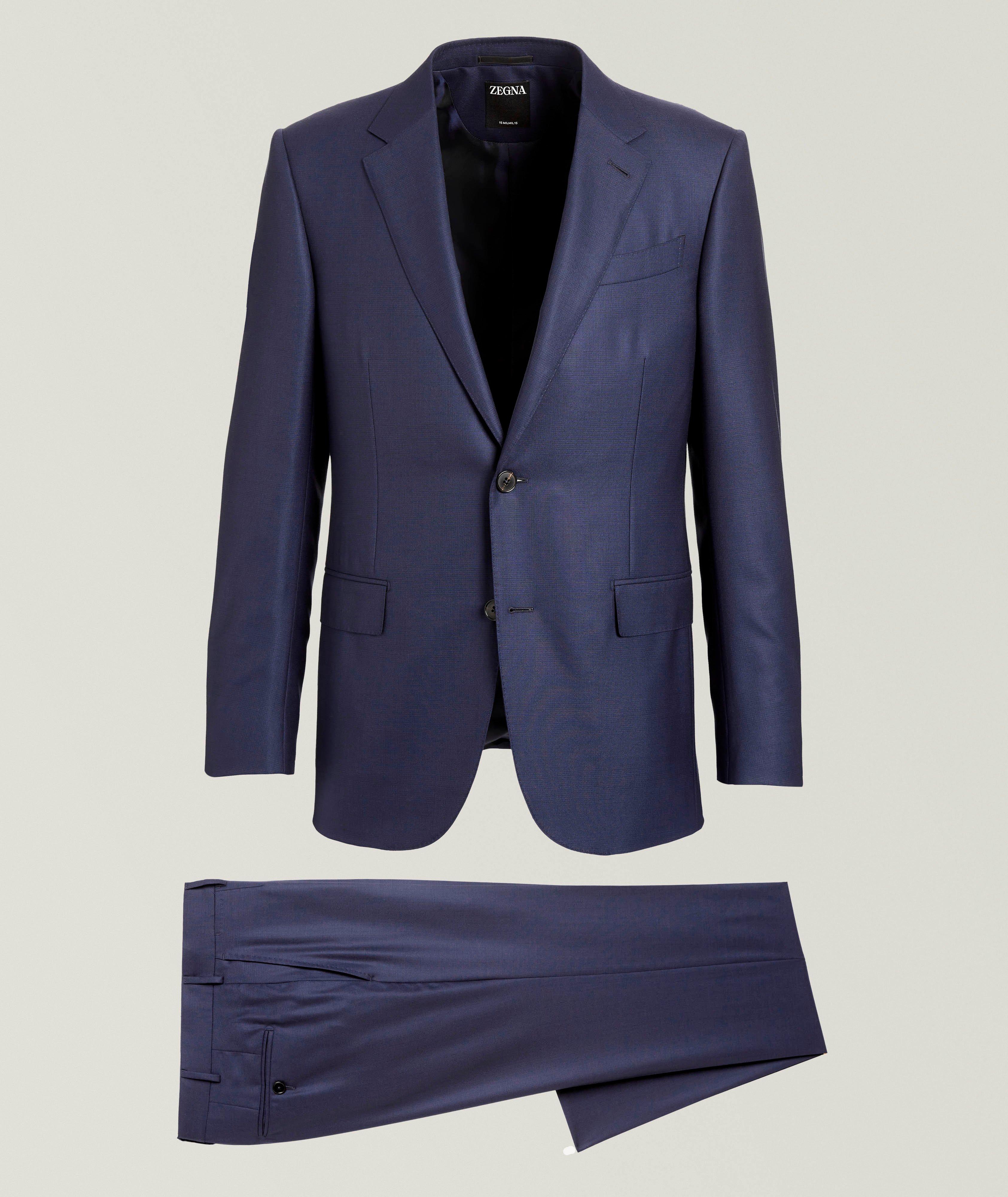 Prince of Wales 15milmil15 Wool Suit image 0
