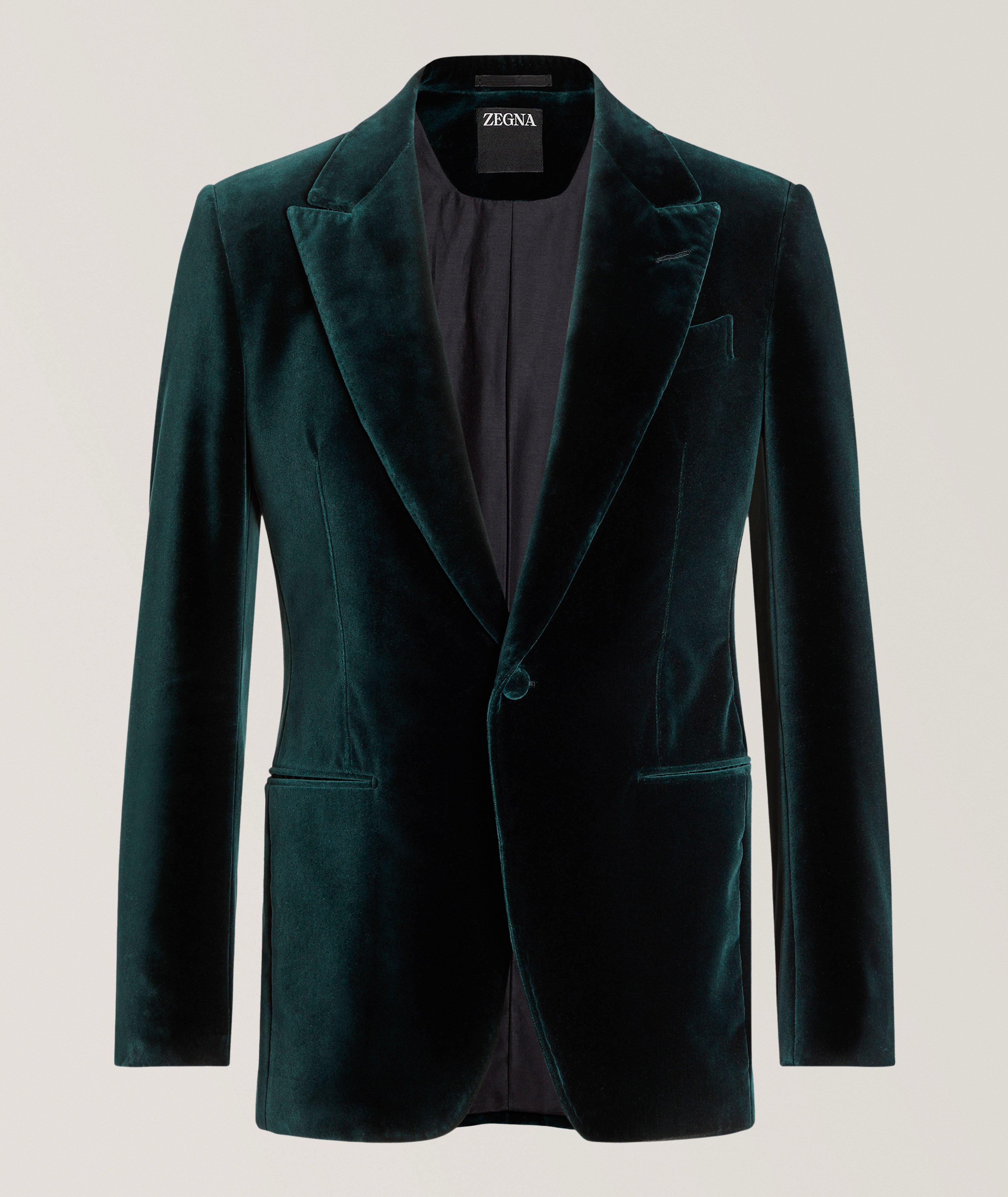 Velvet Peak Lapel Sport Jacket image 0
