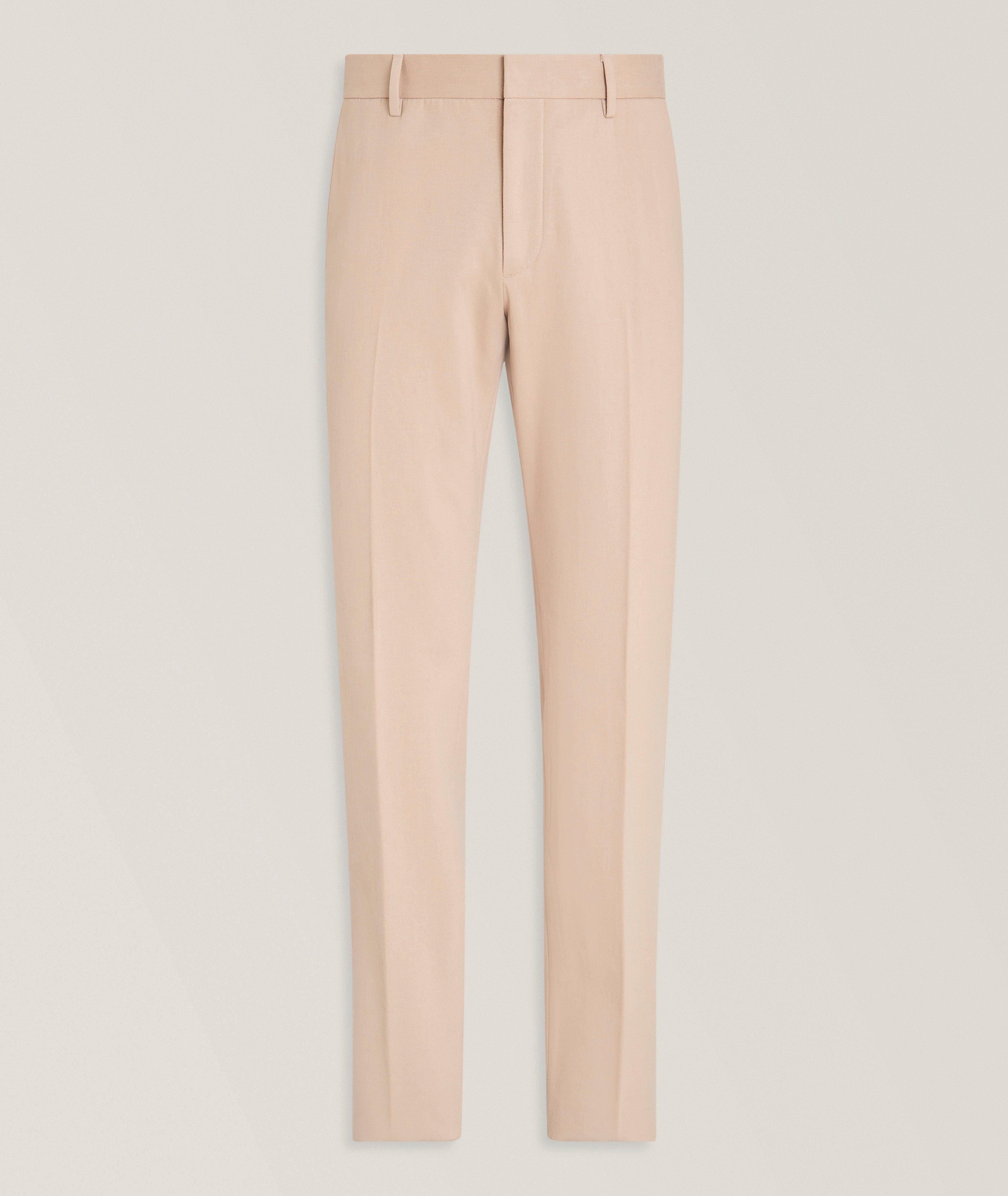 Giorgio Armani Cotton Gabardine Pants | Dress Pants | Harry Rosen