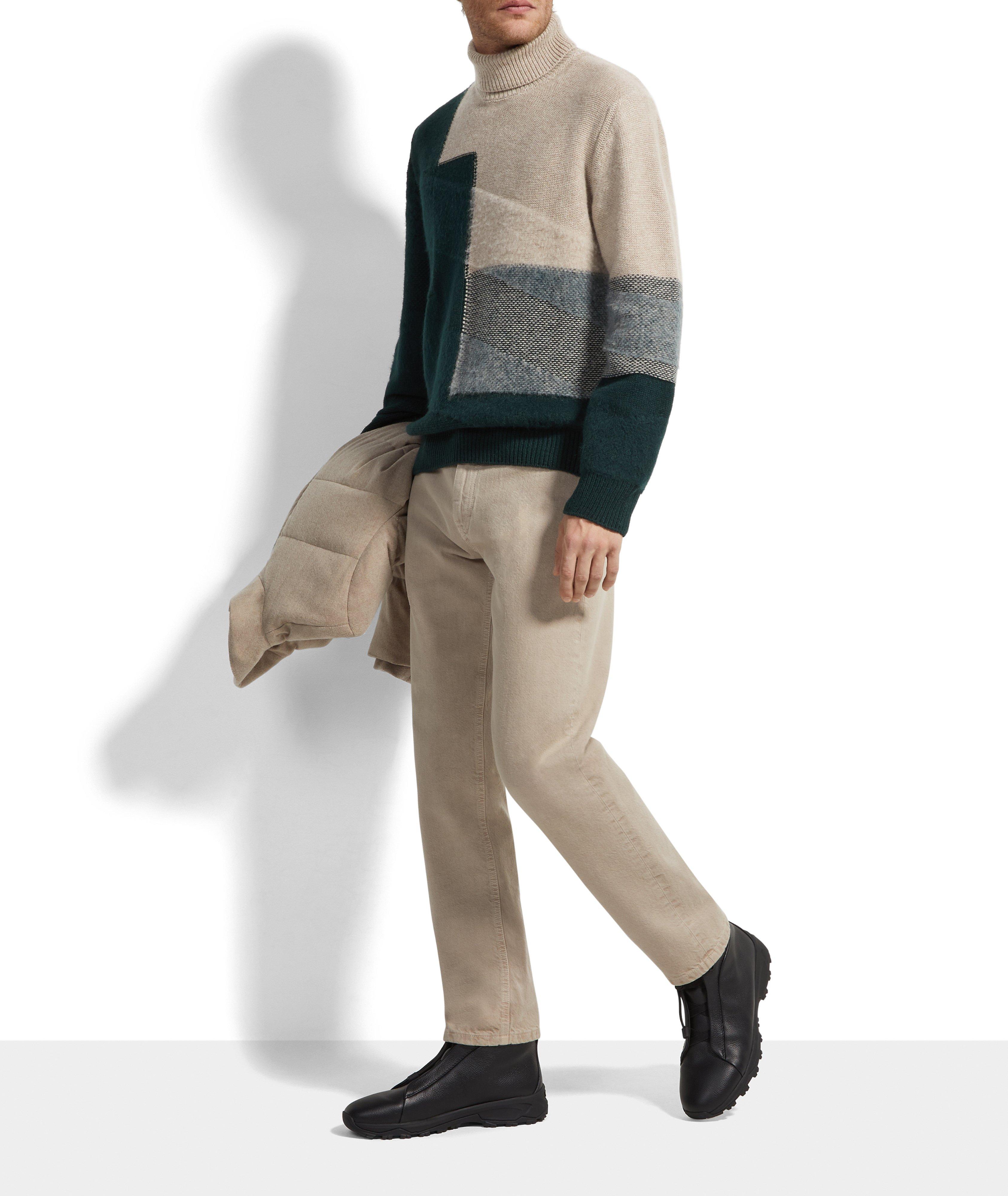 Cashmere-Mohair Turtleneck Sweater image 4