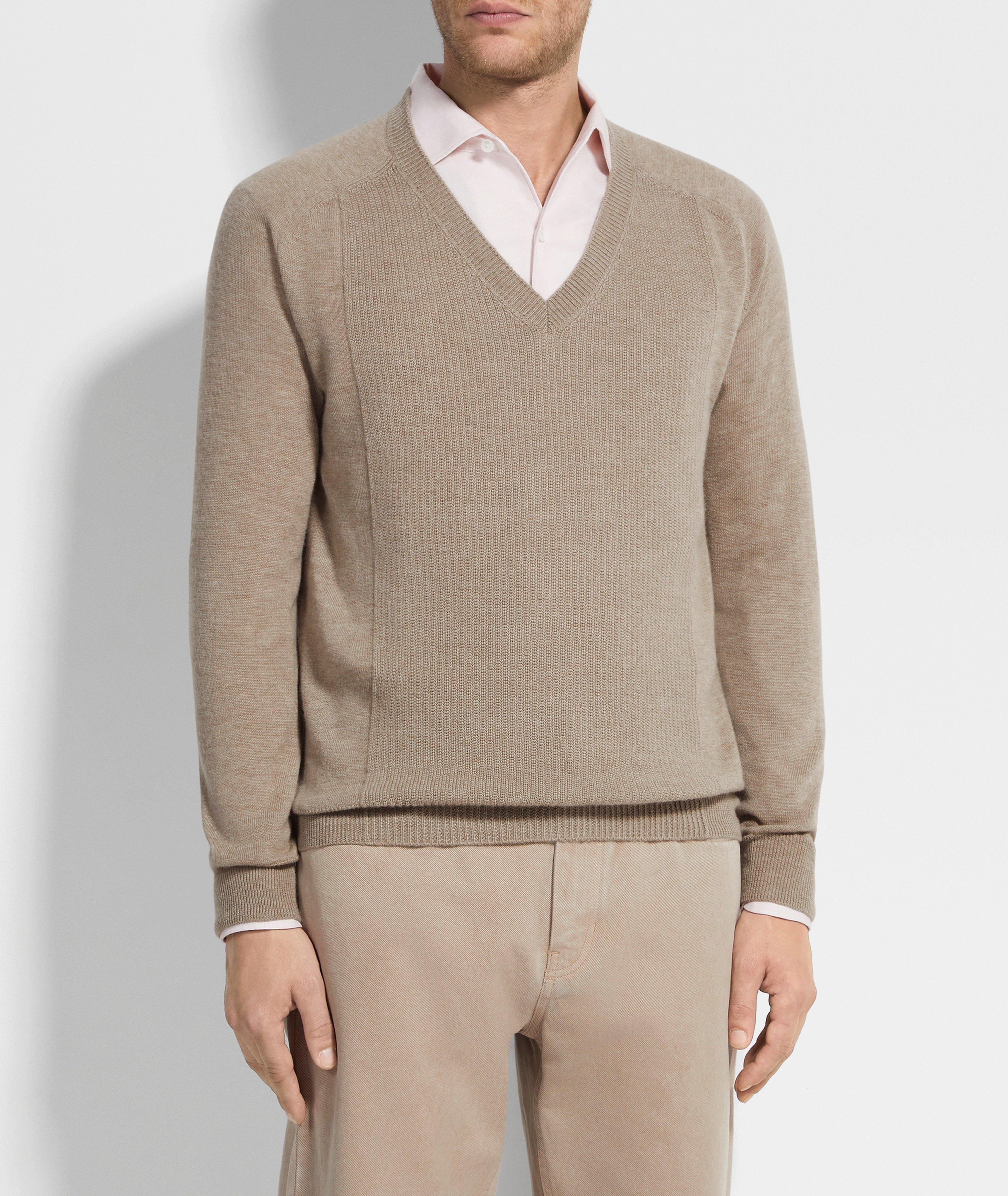 Oasi Cashmere V-Neck Sweater image 1