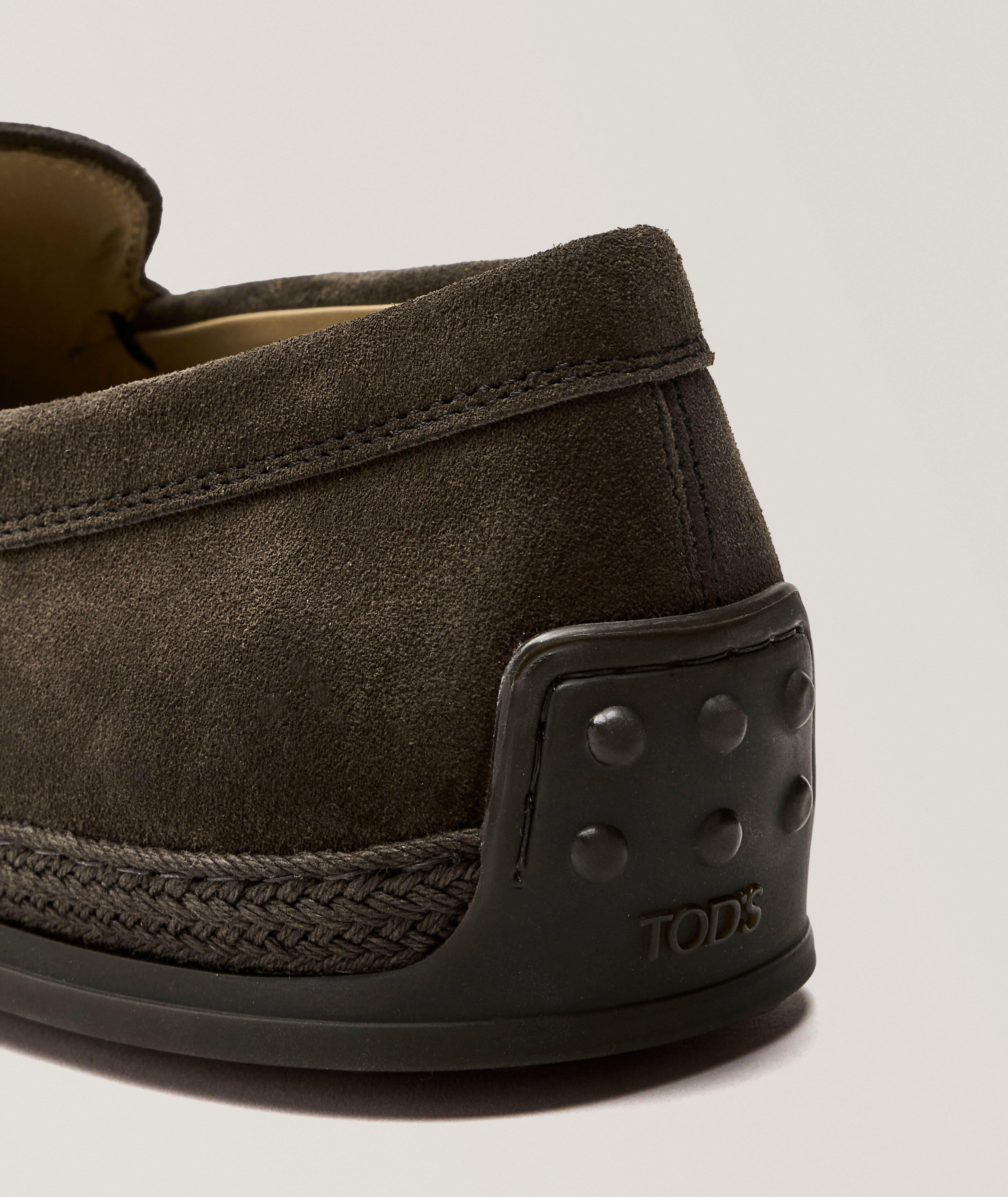 Suede Tonal Espadrilles Loafers  image 2