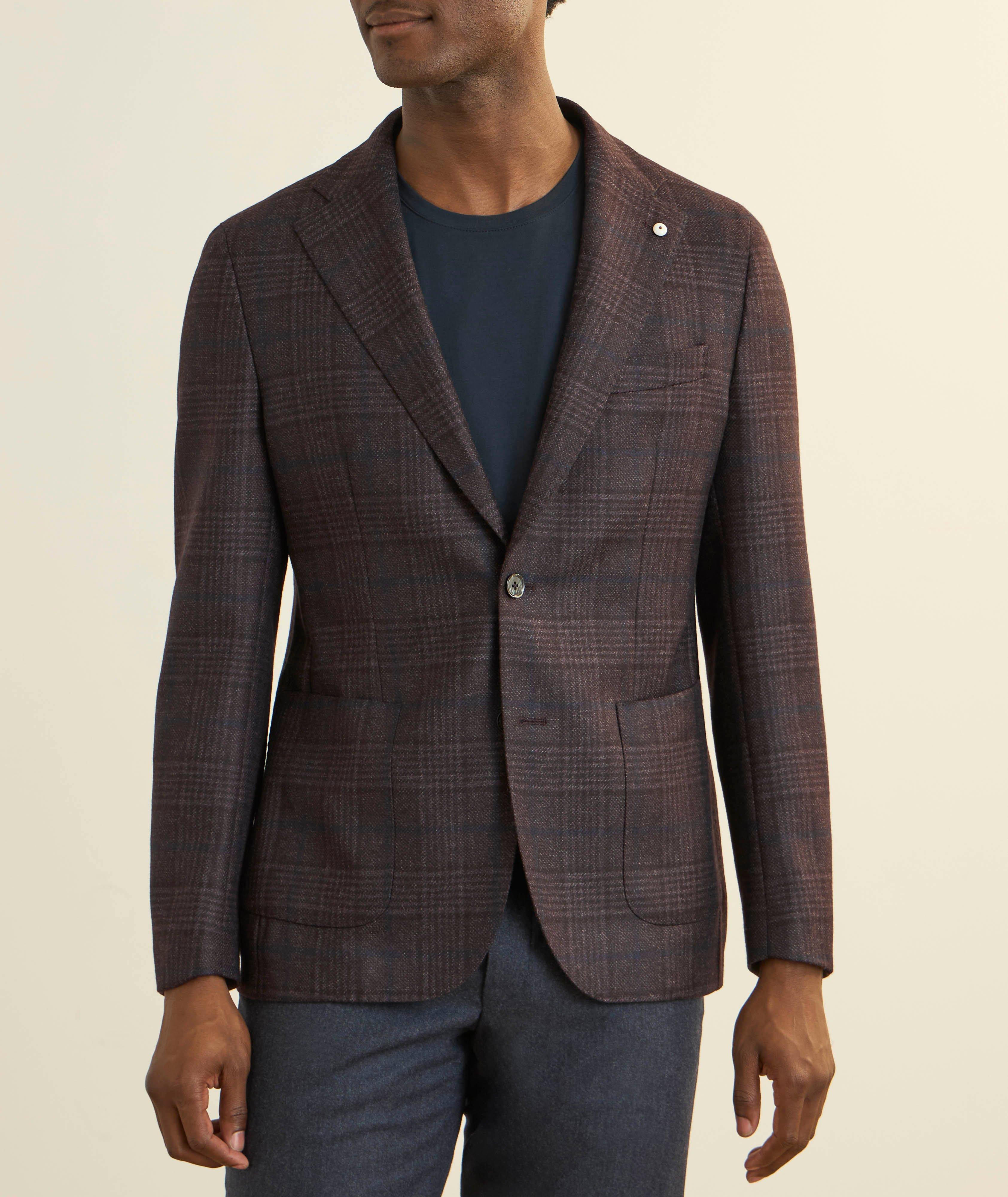 Checked Wool Sport Jacket  image 1